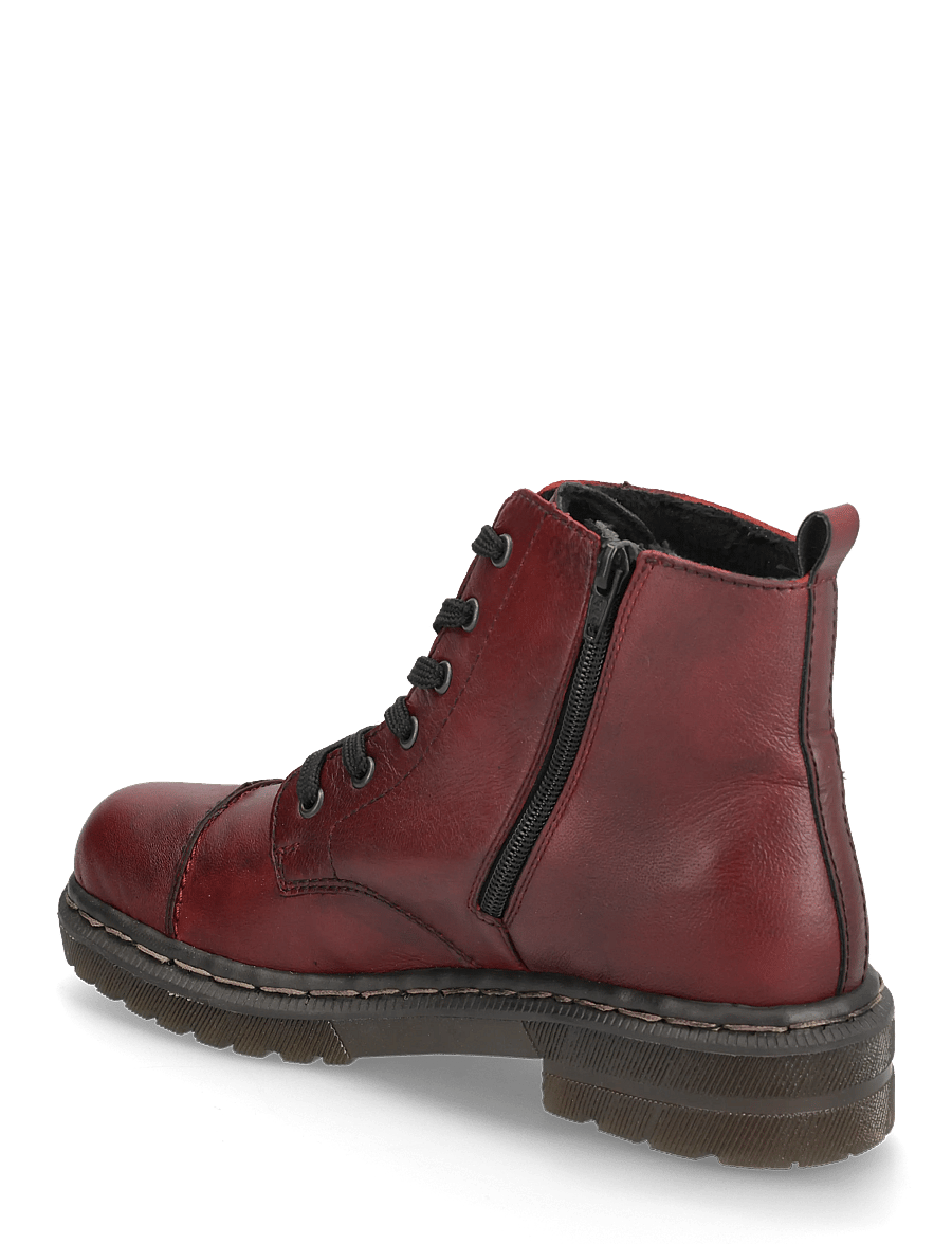 Rieker - 78202 - snørestøvler - red - 2
