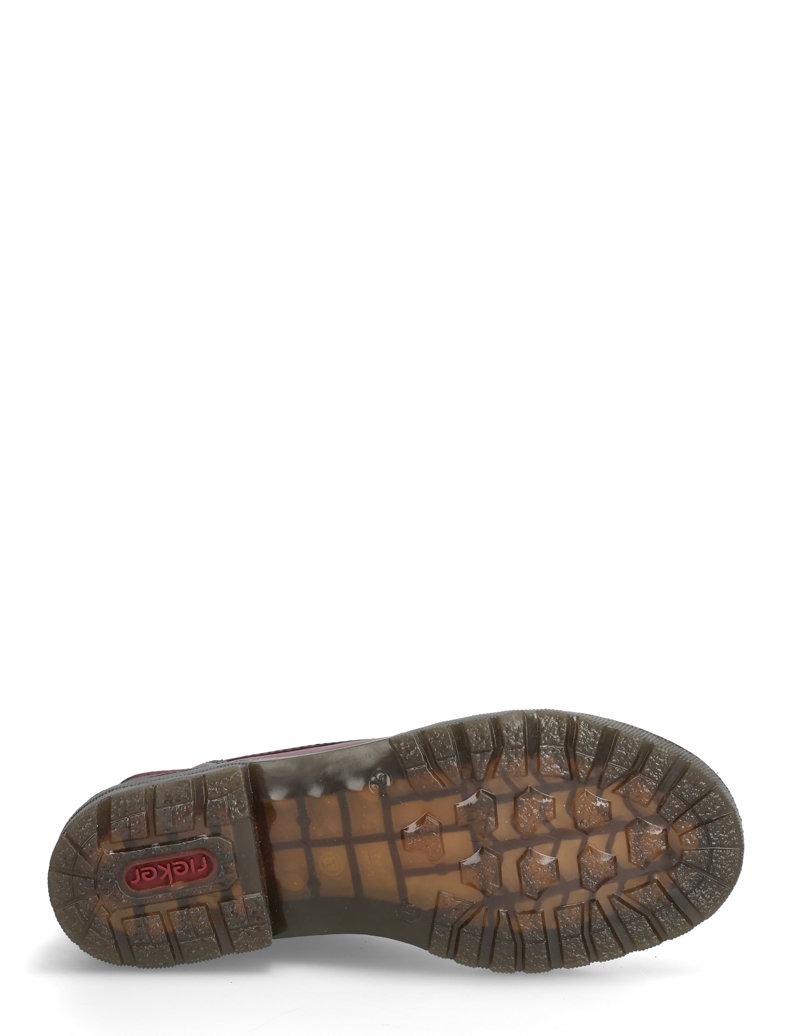 Rieker - 78202 - snørestøvler - red - 4