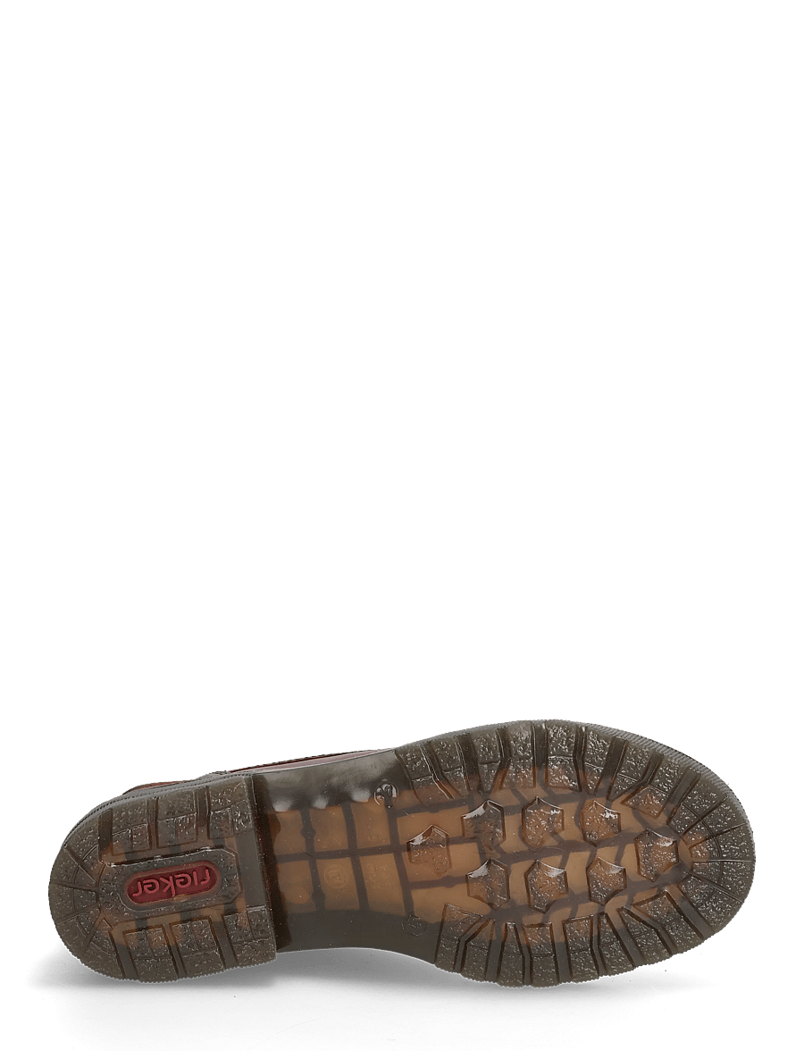 Rieker - 78202 - snørestøvler - red - 4
