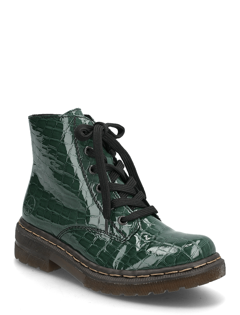 Rieker - 78240 - geschnürte stiefel - green - 0