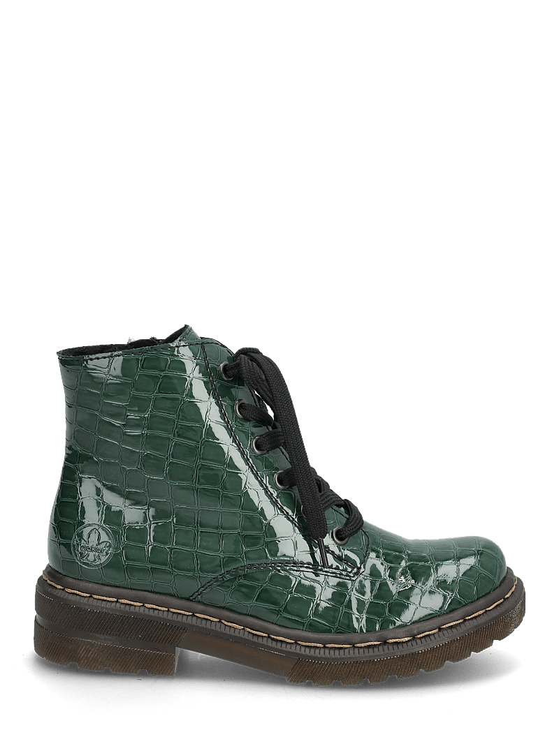 Rieker - 78240 - geschnürte stiefel - green - 1