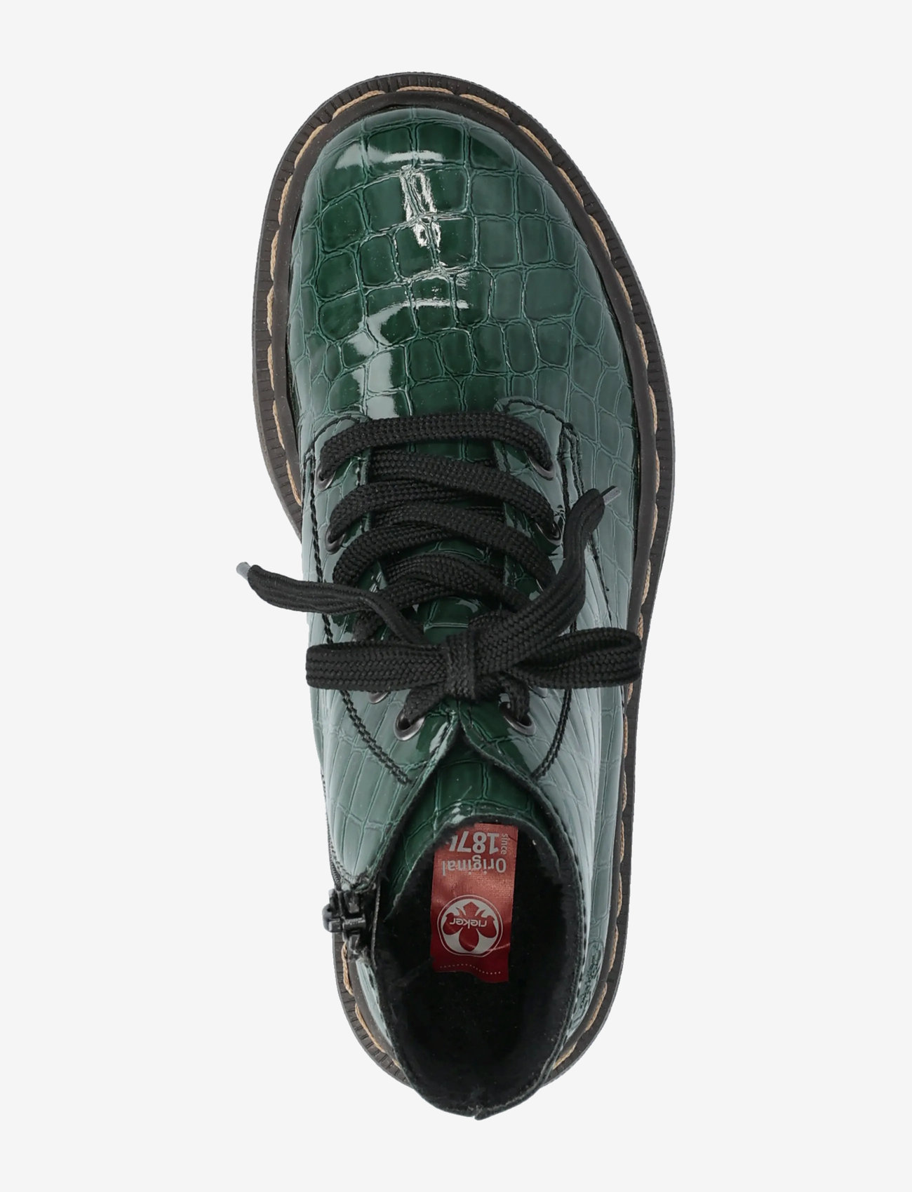 Rieker - 78240 - snørestøvler - green - 3