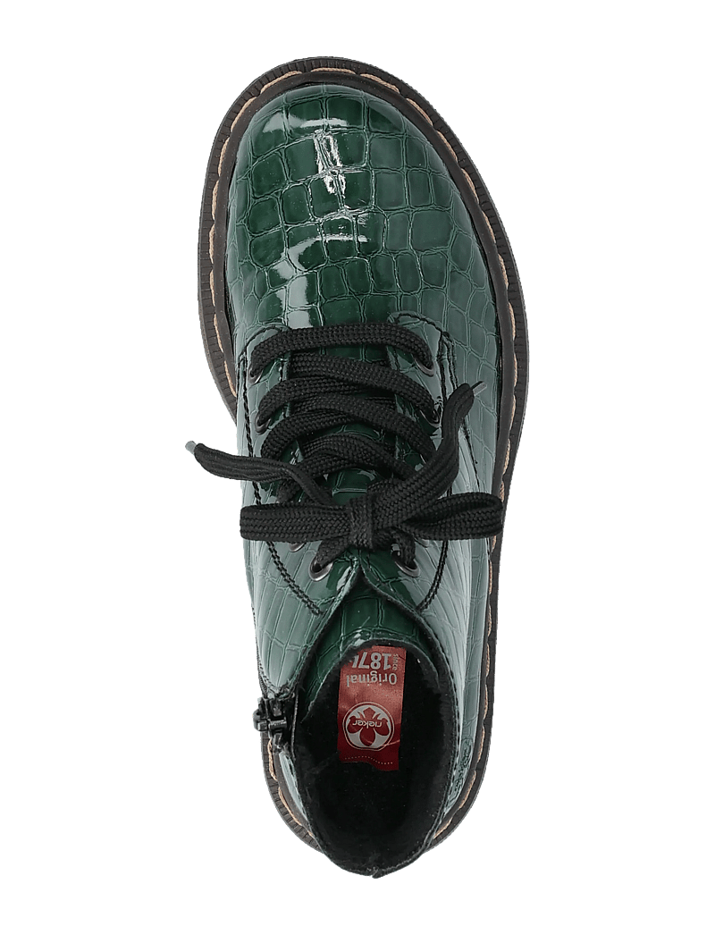 Rieker - 78240 - geschnürte stiefel - green - 3