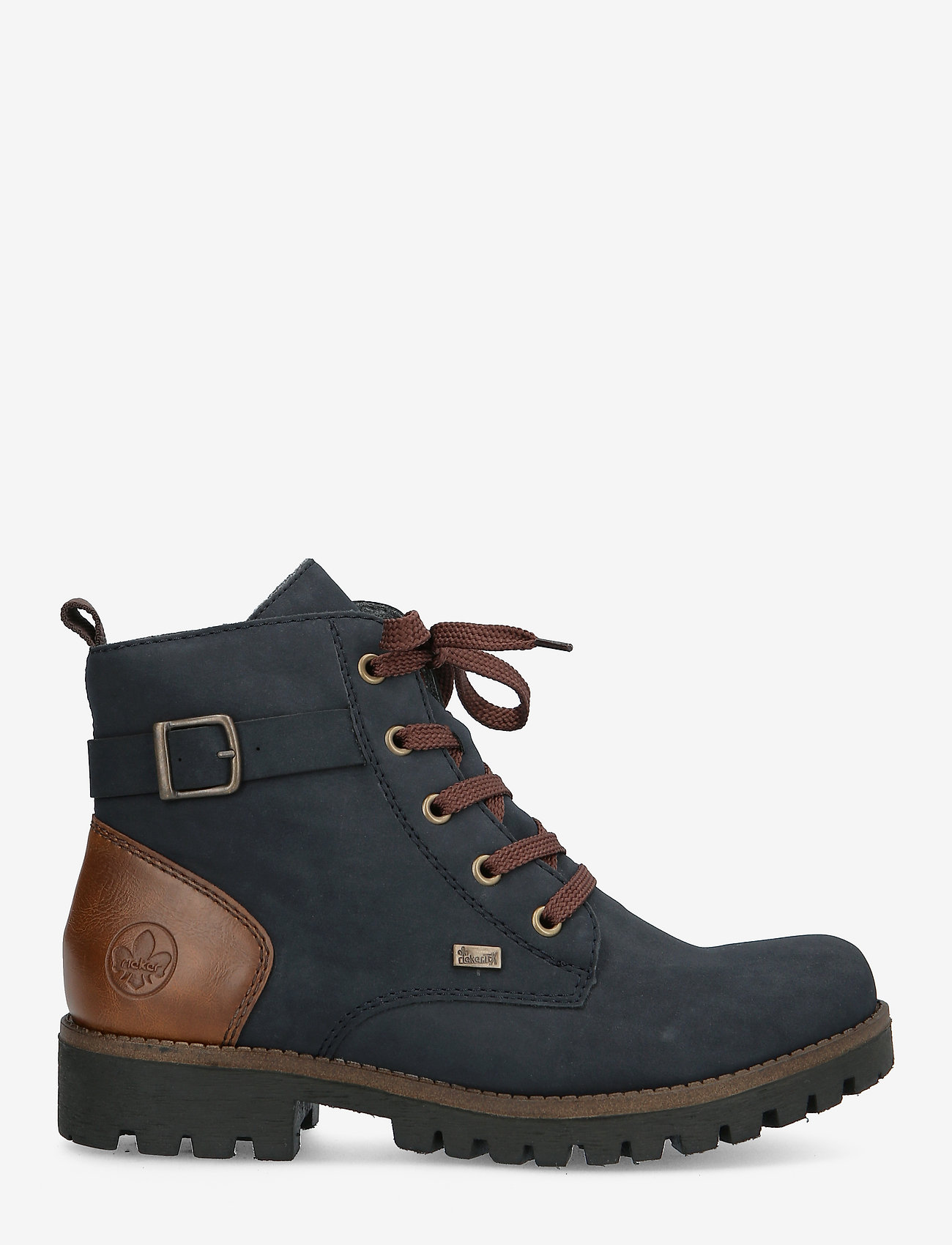 Rieker - 78502-14 - flat ankle boots - blue - 1