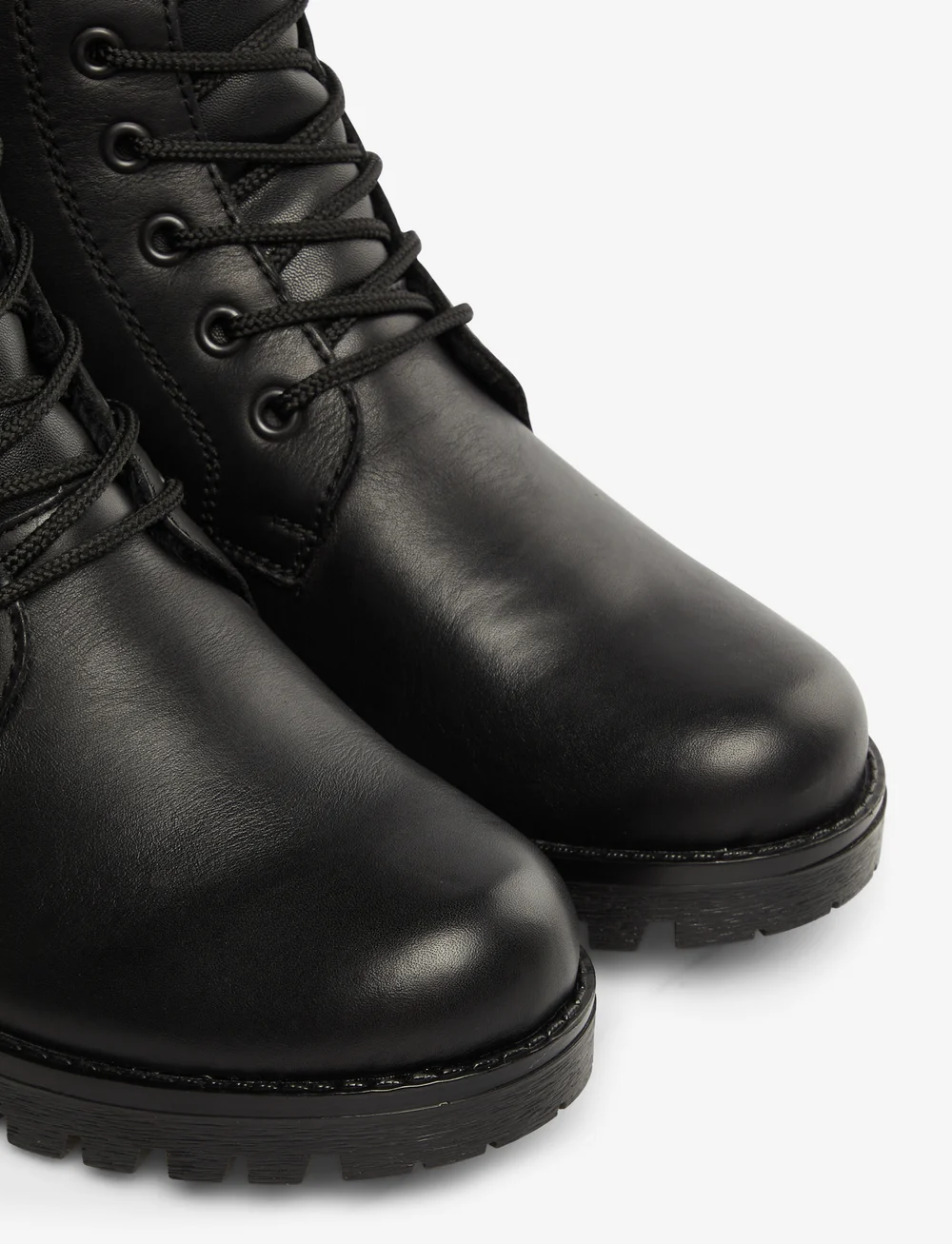 Rieker - 78544 - geschnürte stiefel - black - 4