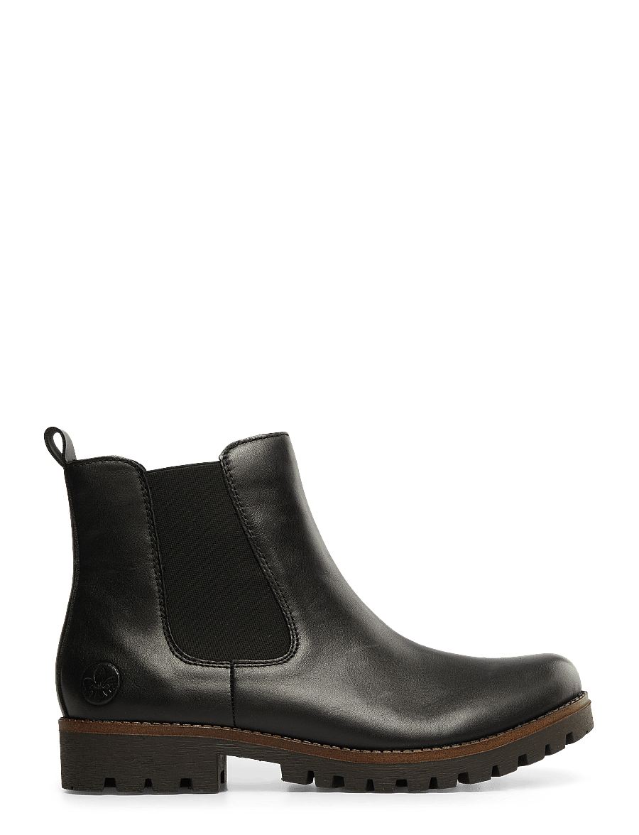 Rieker - 78552 - flache stiefeletten - black - 1