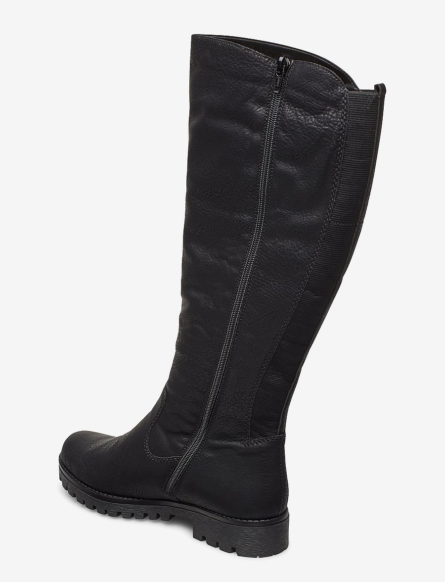 Rieker - 78554 - kozaki do kolan - black - 2