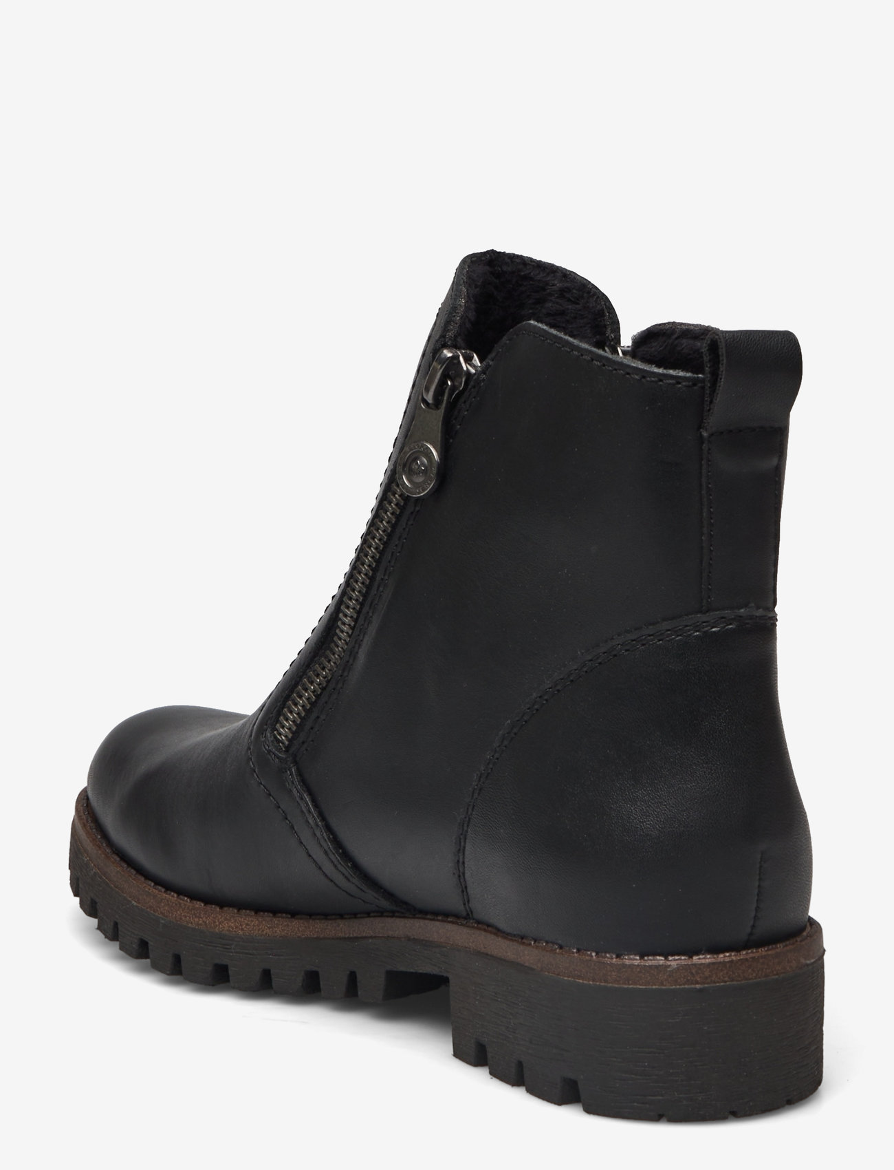 Rieker - 78556 - platta ankelboots - black - 2