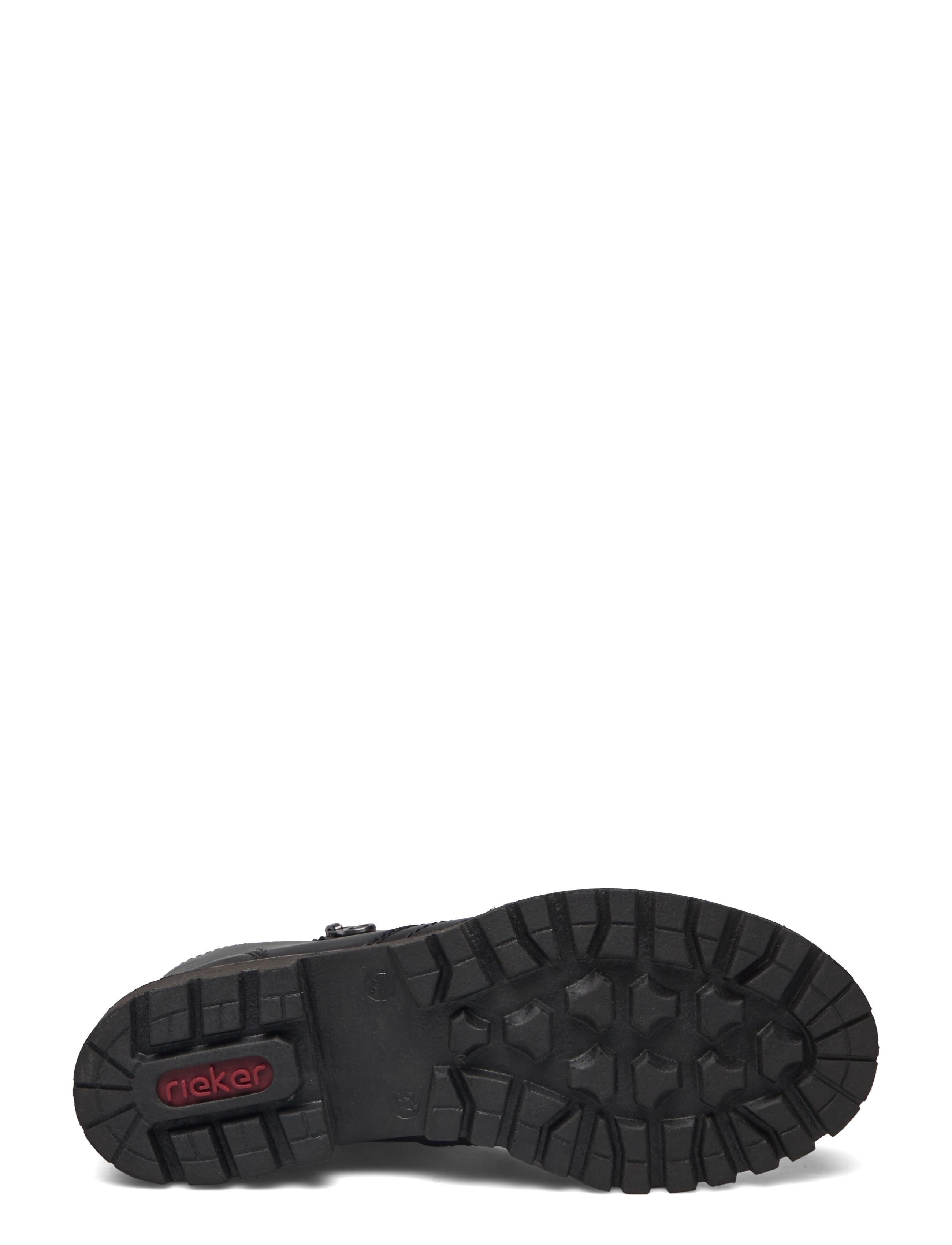 Rieker - 78556 - puszābaki bez papēža - black - 4