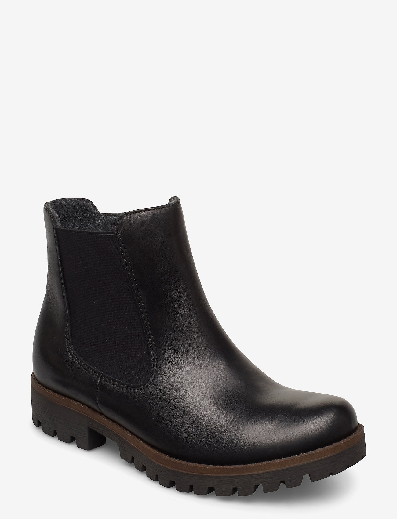 Rieker - 78570-00 - flat ankle boots - black - 0