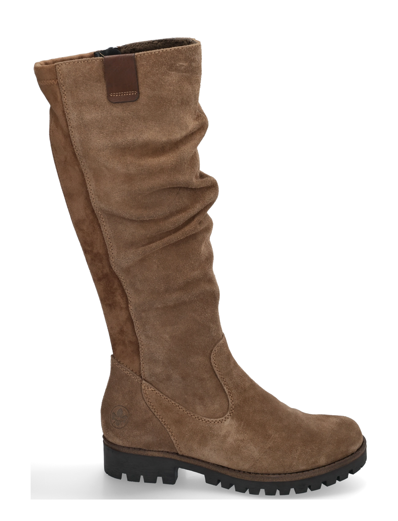 Rieker - 78575-24 - knähöga stövlar - brown - 2