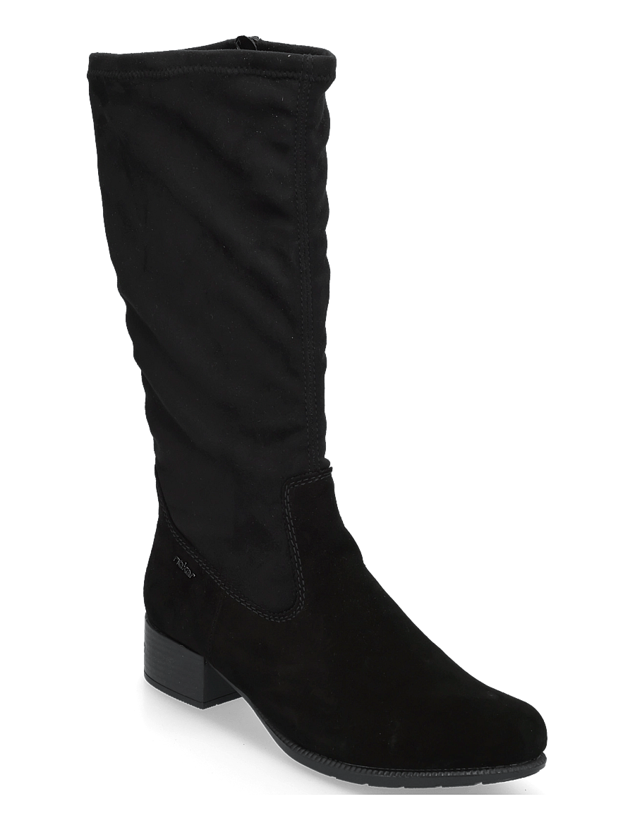 Rieker - 78654-00 - kniehohe stiefel - black - 0