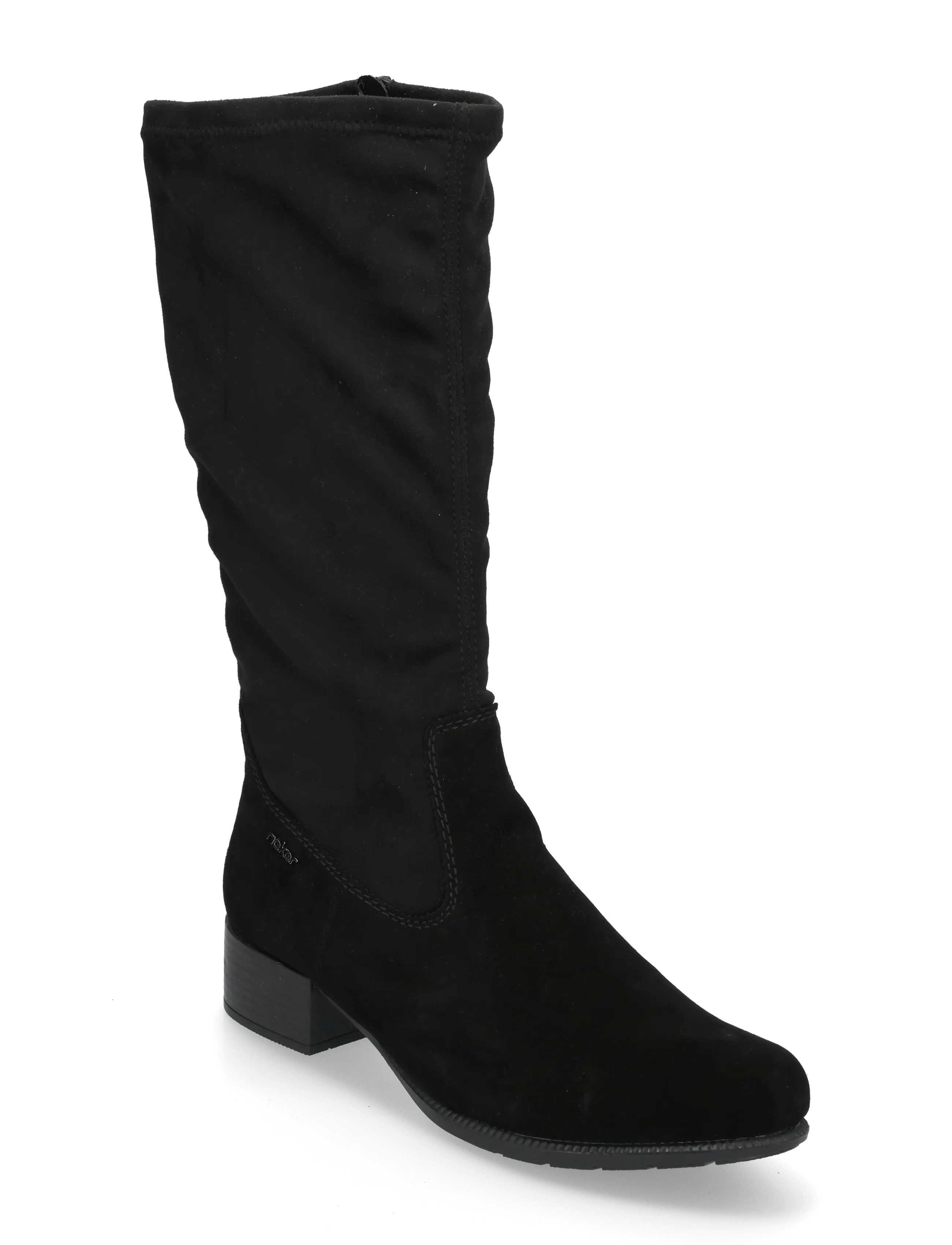 Rieker Rieker Ladies' boots 78654-25 Brown - Hohe Stiefel - BLACK / black