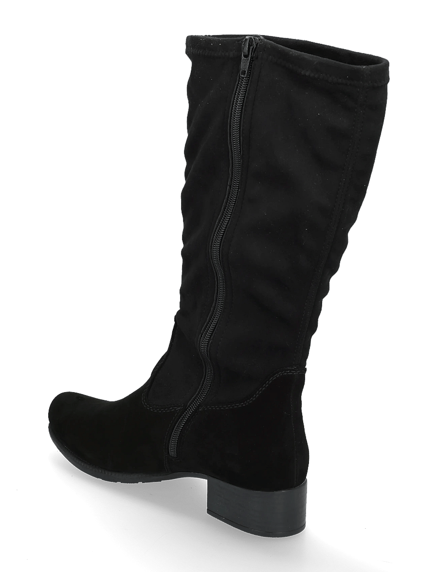 Rieker - Rieker Ladies' boots 78654-25 Brown - kniehohe stiefel - black - 1