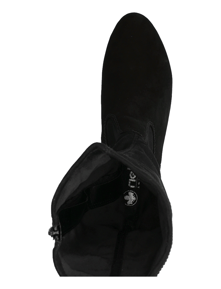 Rieker - 78654-00 - kniehohe stiefel - black - 3