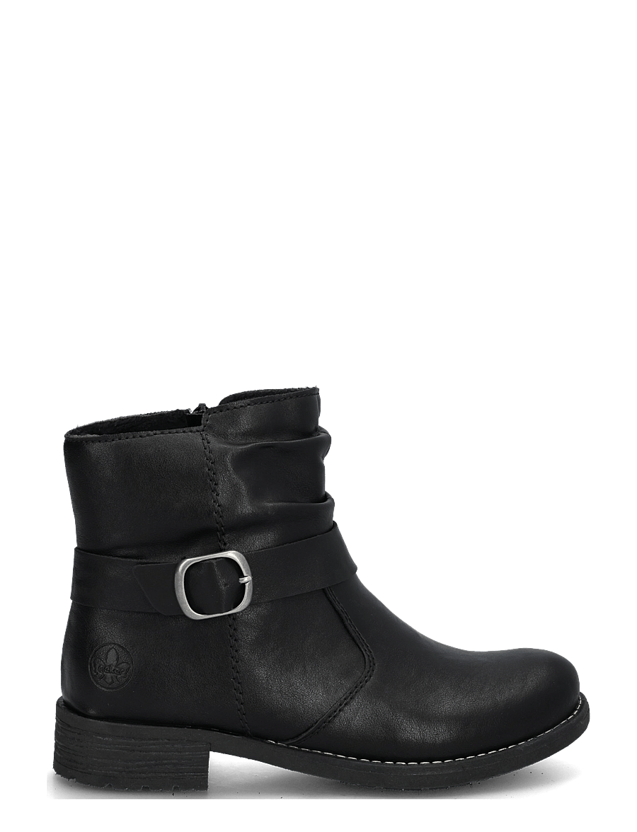 Rieker - 79462-00 - flache stiefeletten - black - 2