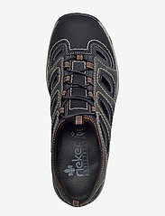 Rieker - 08065-02 - laisvalaikio batai be raištelių - grey combination - 3