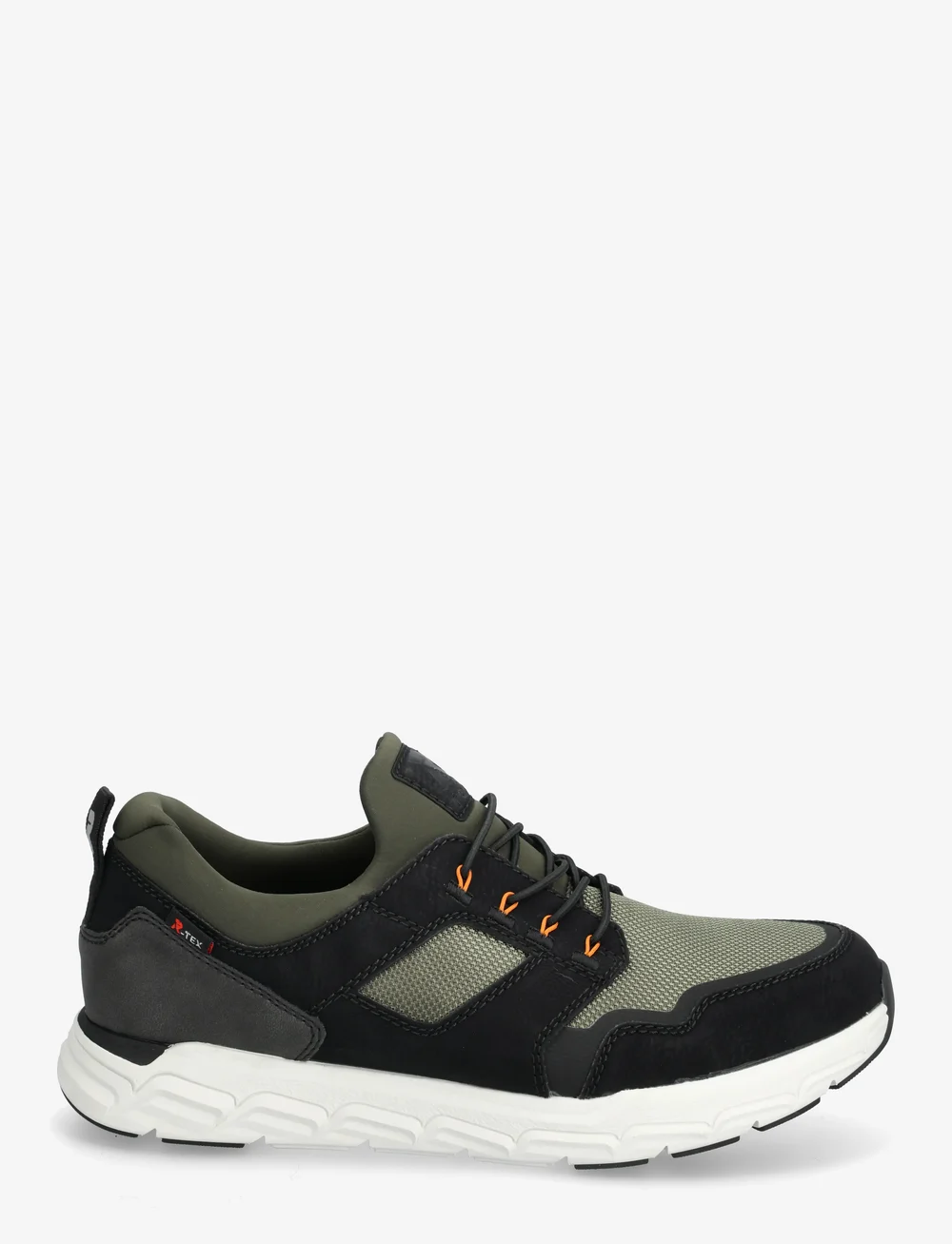 Rieker - 9102 - låga sneakers - green combination - 1