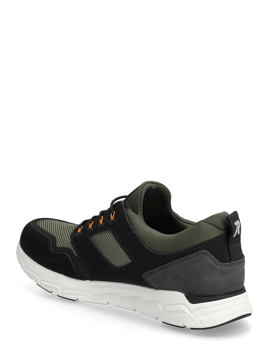 Rieker - 9102 - låga sneakers - green combination - 2