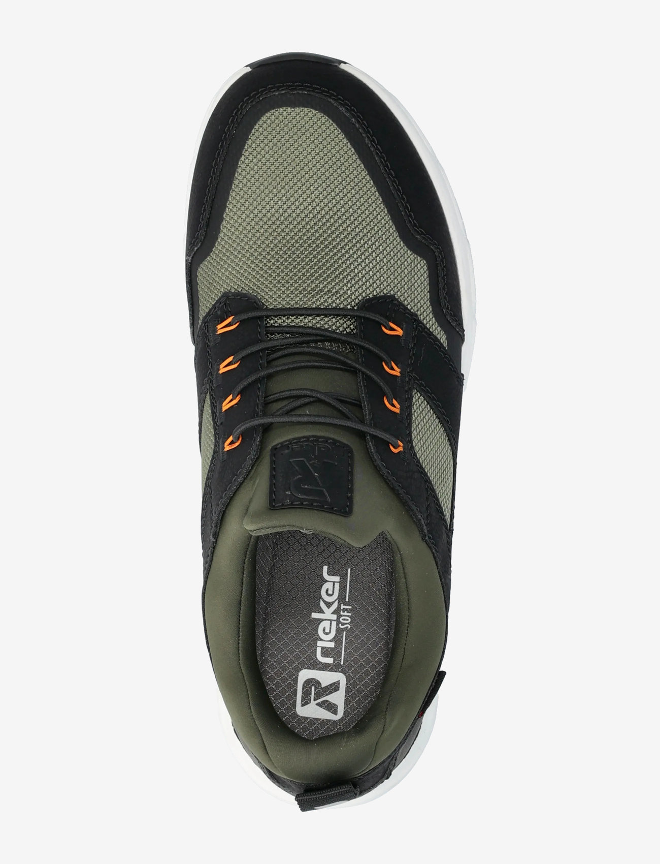Rieker - 9102 - låga sneakers - green combination - 3