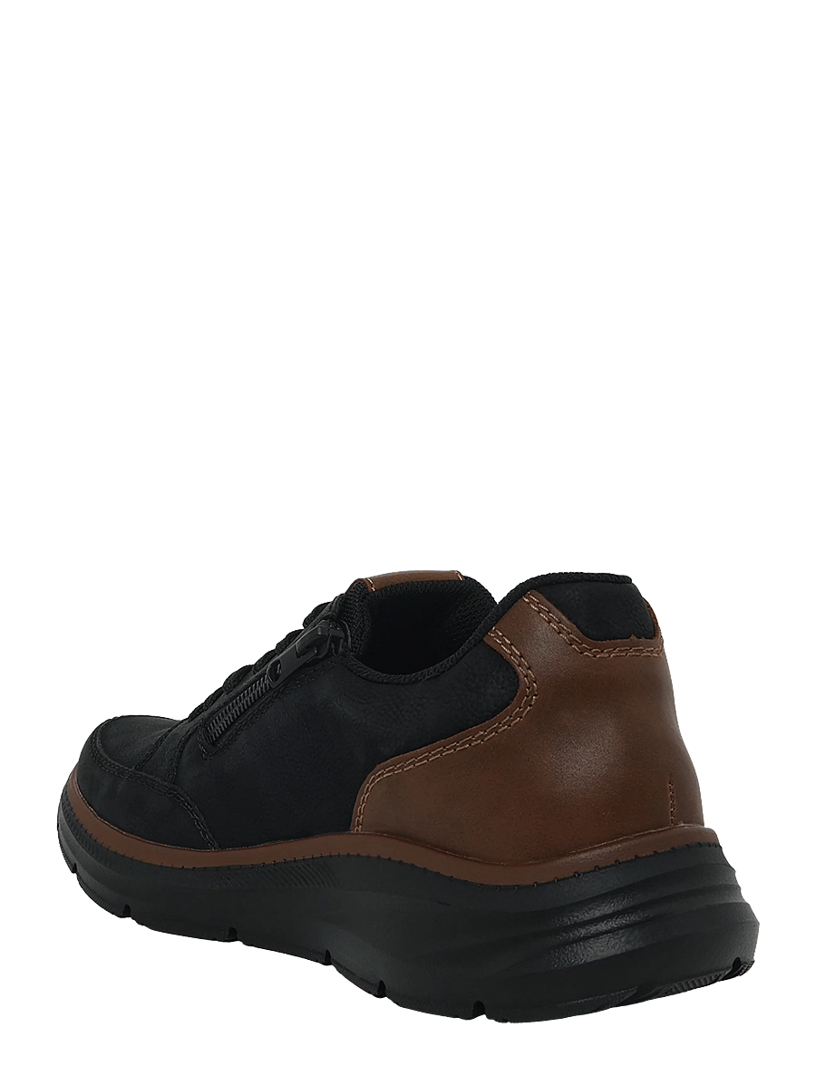 Rieker - B1801-00 - low-top sneaker - black - 1