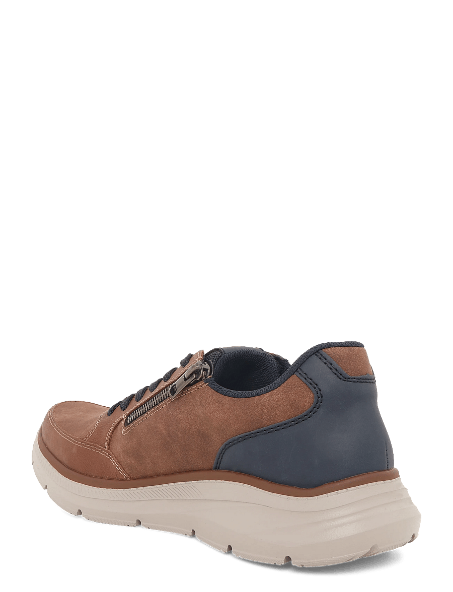 Rieker - B1801-00 - low-top sneaker - brown - 1