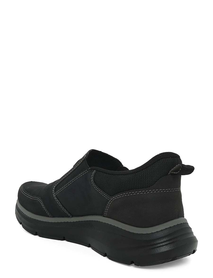Rieker - B1851-25 - slip-on sneaker - black - 1