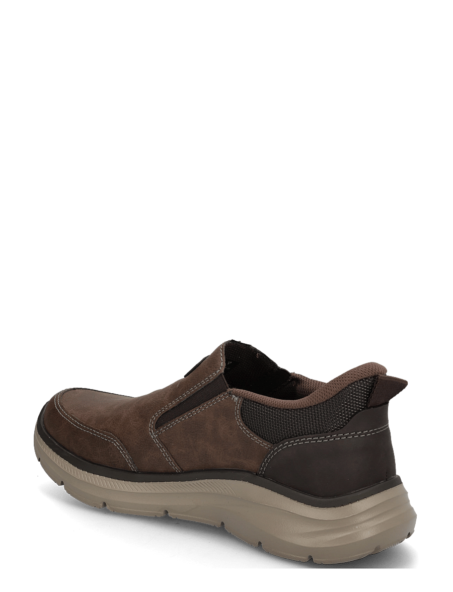 Rieker - B1851-25 - slip-on sneaker - brown - 1
