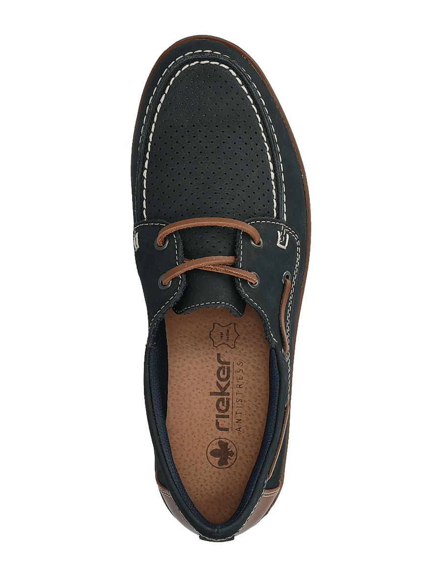 Rieker - B2345-64 - bootsschuhe - blue - 3