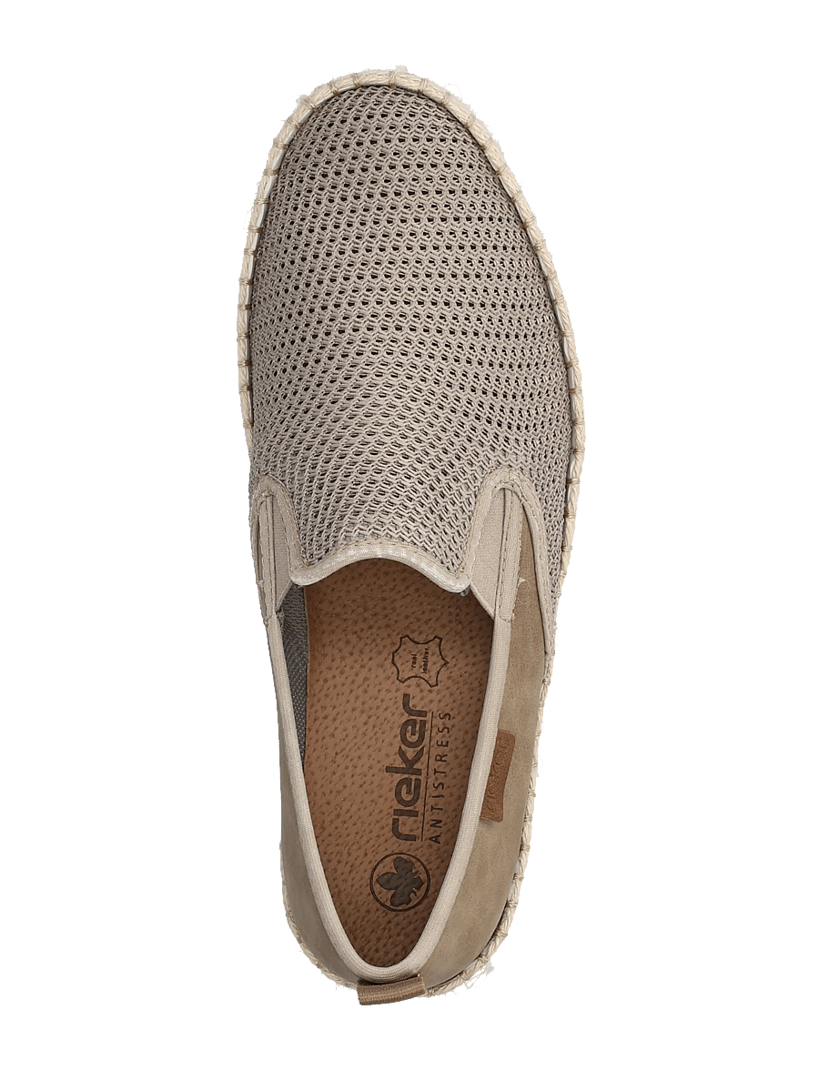 Rieker - B2661-64 - slip-on sneaker - beige - 3