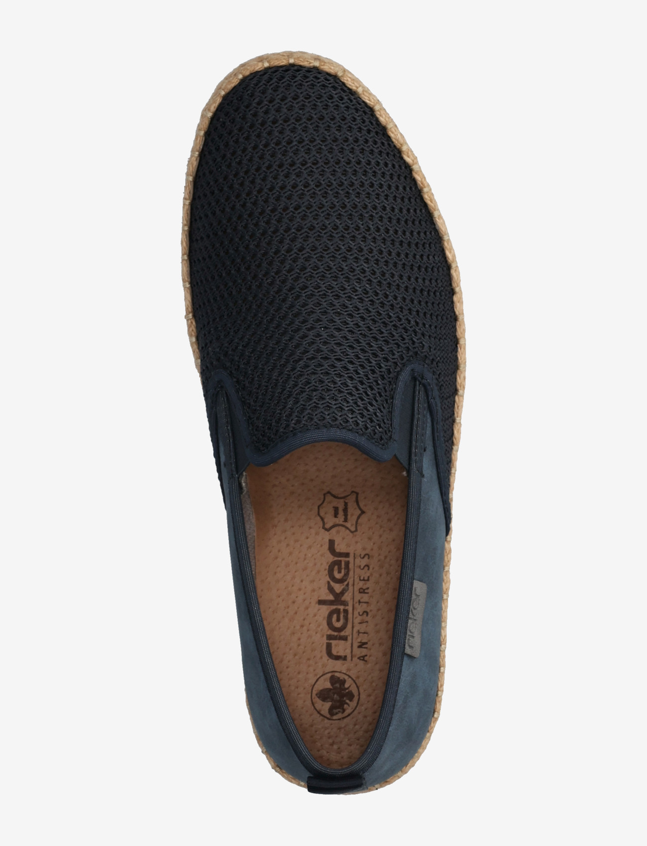 Rieker - B2661-64 - slip-on tossud - blue - 3