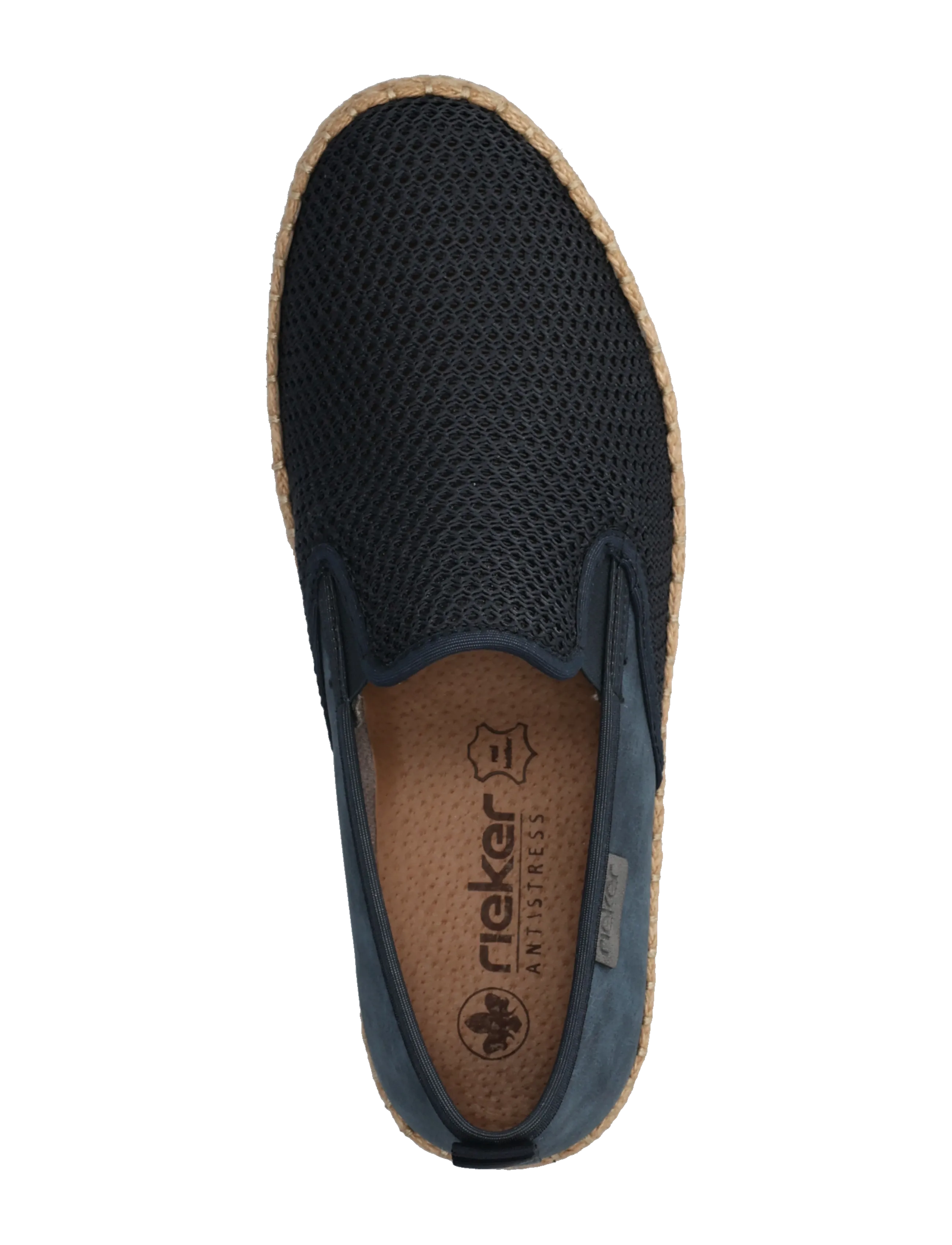 Rieker - B2661-64 - slip-on sneakers - blue - 3