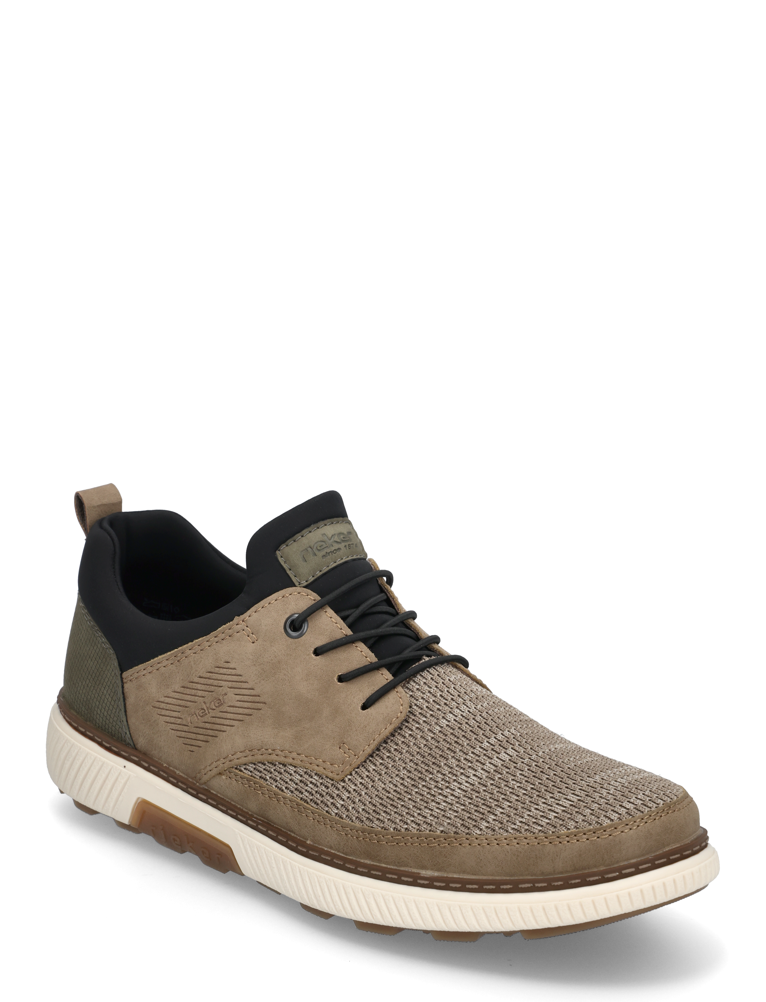 Rieker Men's Shoes B3354-40 Grey, Mænd, Casual Snøresko, Brun, Str: 40