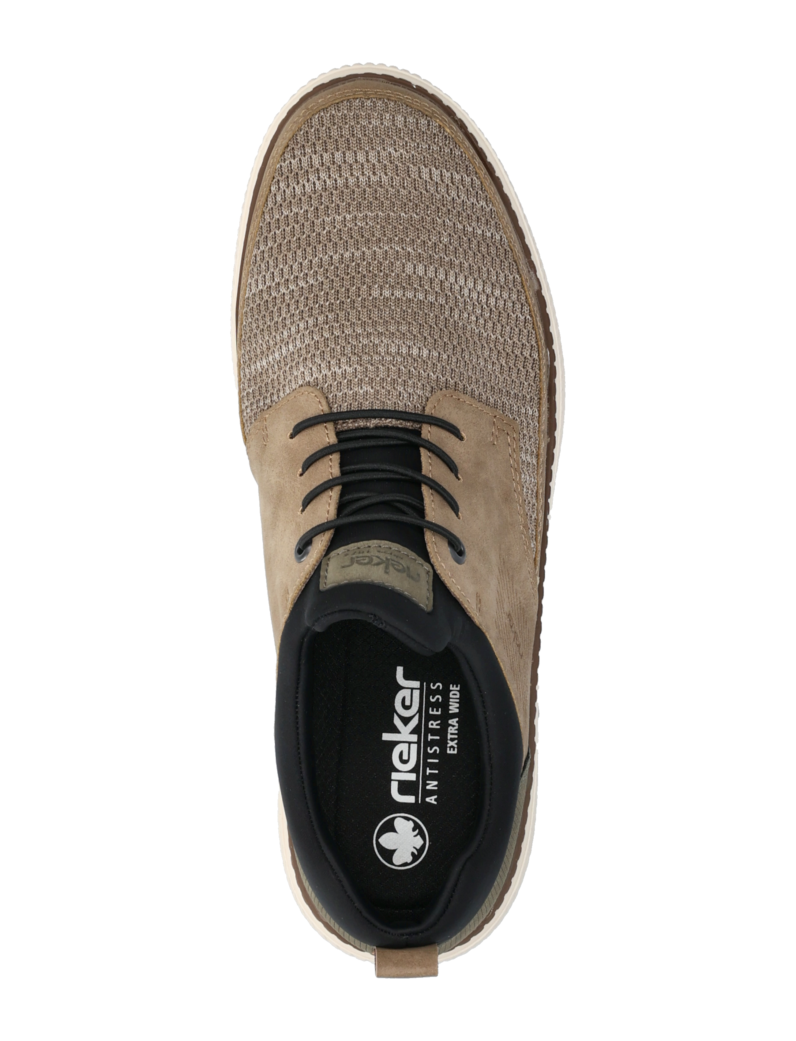Rieker - Rieker Men's shoes B3354-40 Grey - lave sneakers - beige - 3