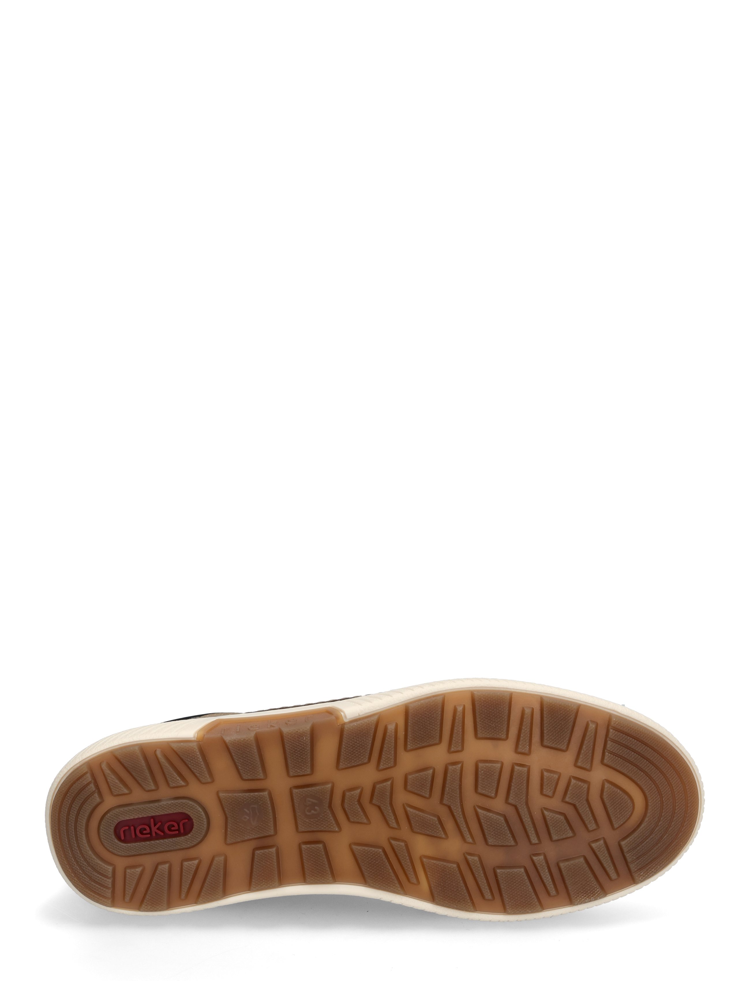 Rieker - Rieker Men's shoes B3354-40 Grey - lave sneakers - beige - 4
