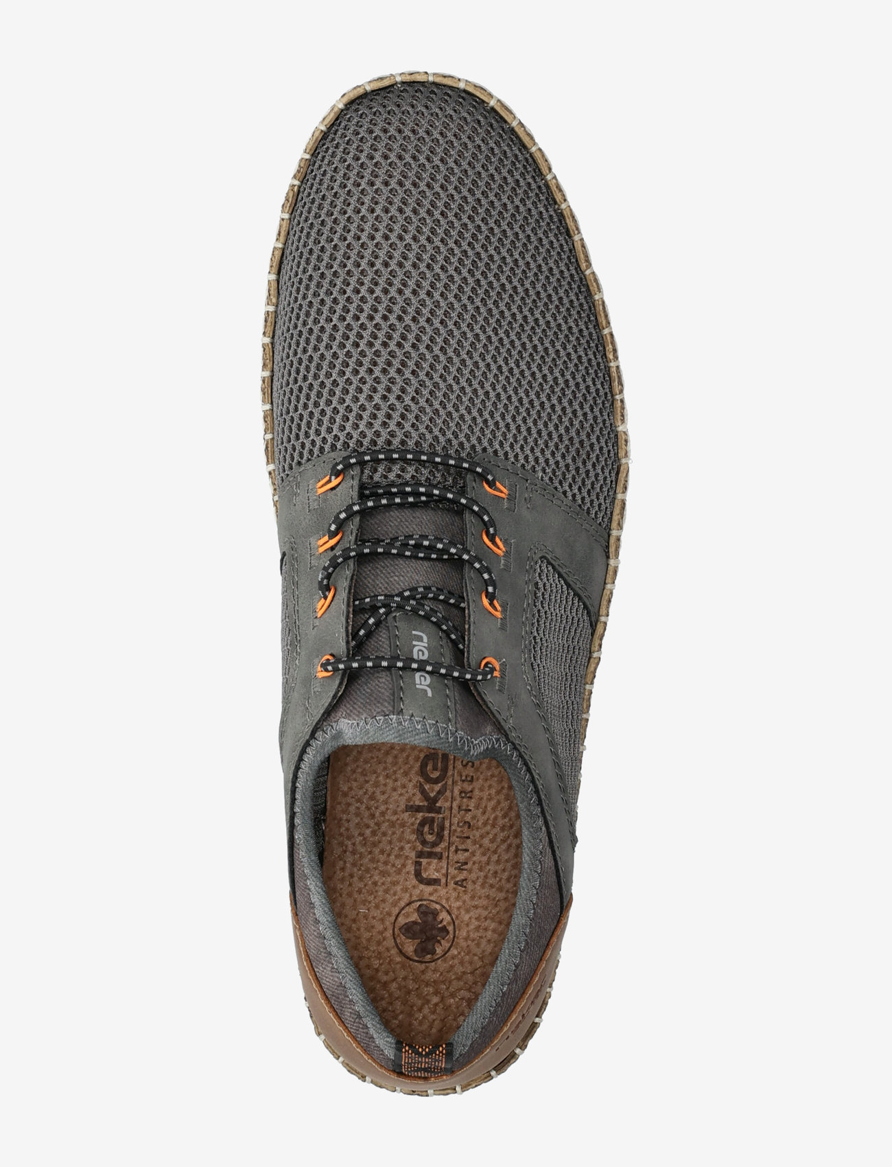Rieker - B5252-45 - niedriger schnitt - grey - 3
