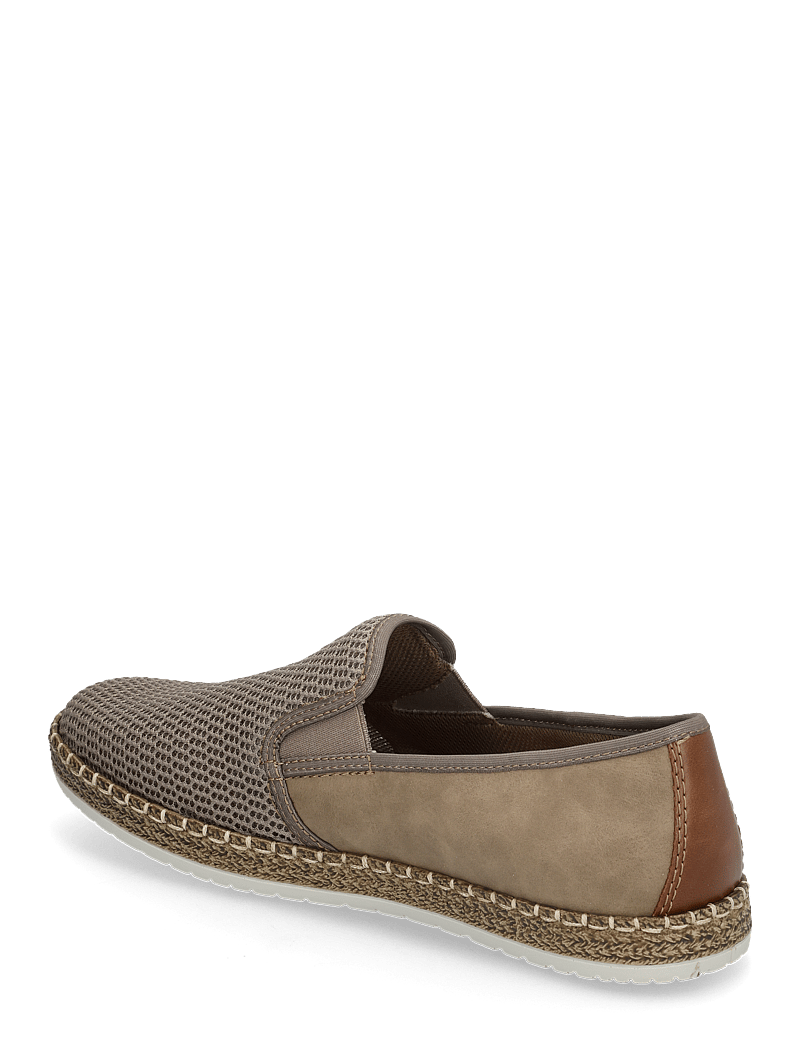 Rieker - B5265-65 - slip-on tossud - beige - 2