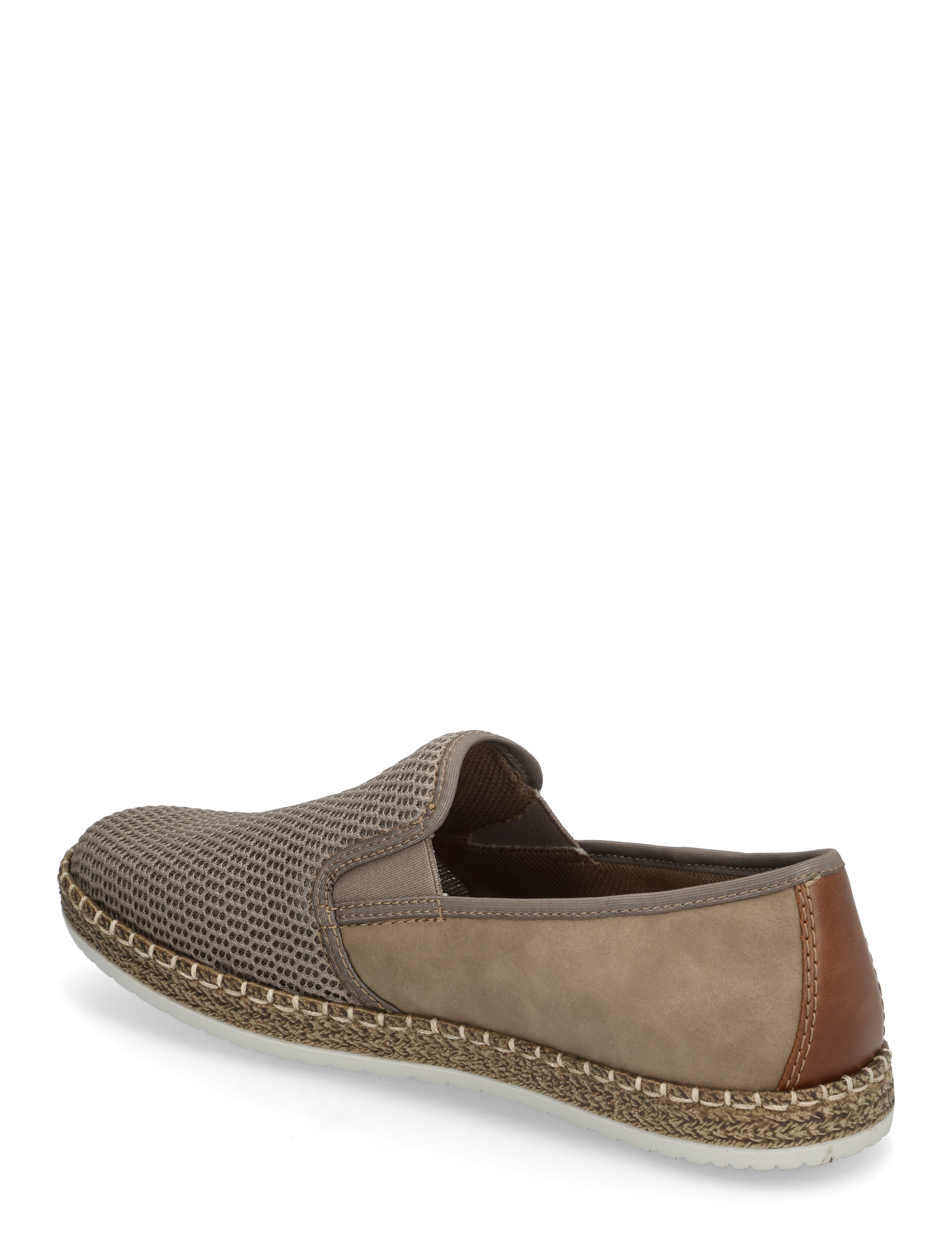 Rieker - B5265-65 - slip-on tossud - beige - 2
