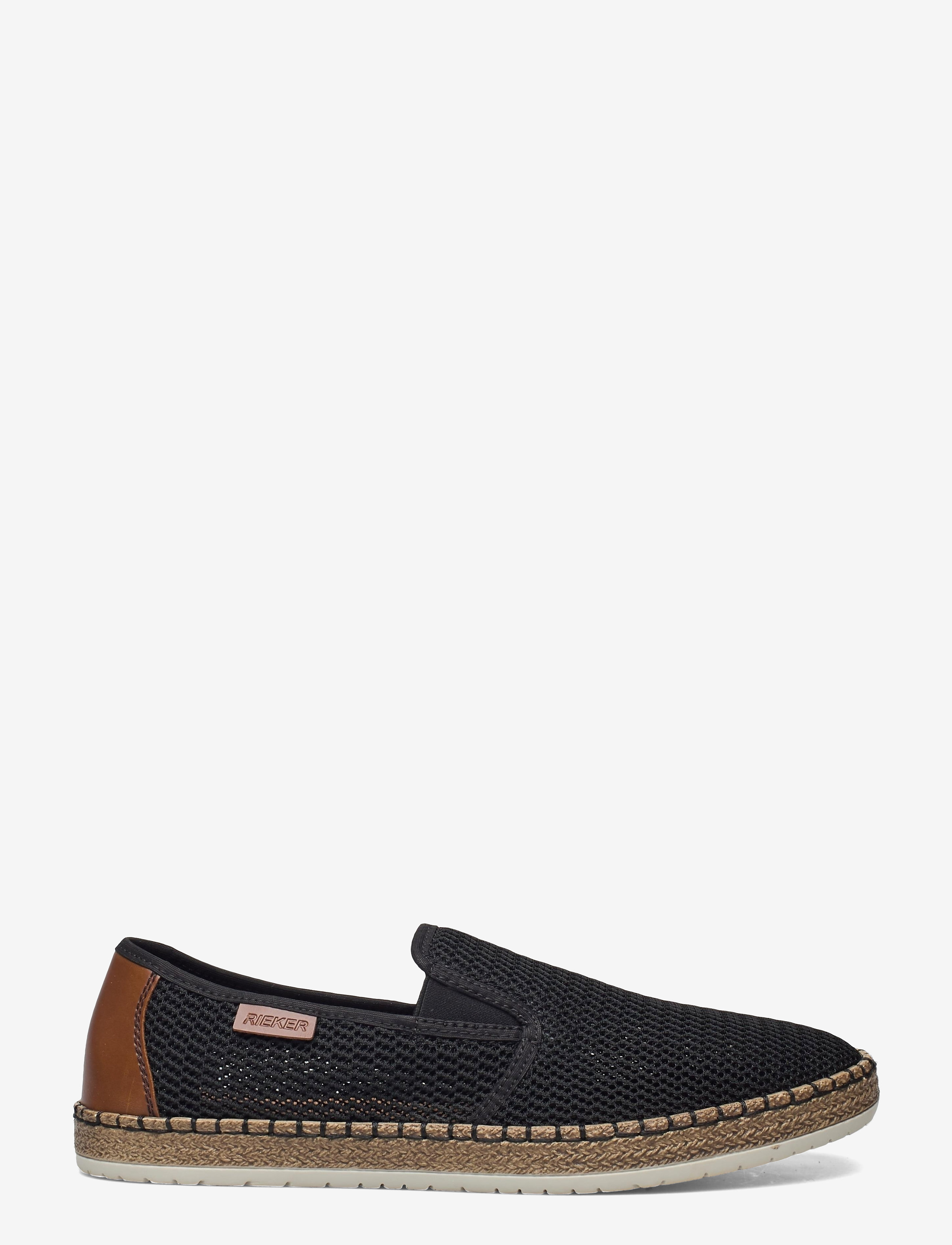Rieker - B5276-00 - wsówane - black - 1