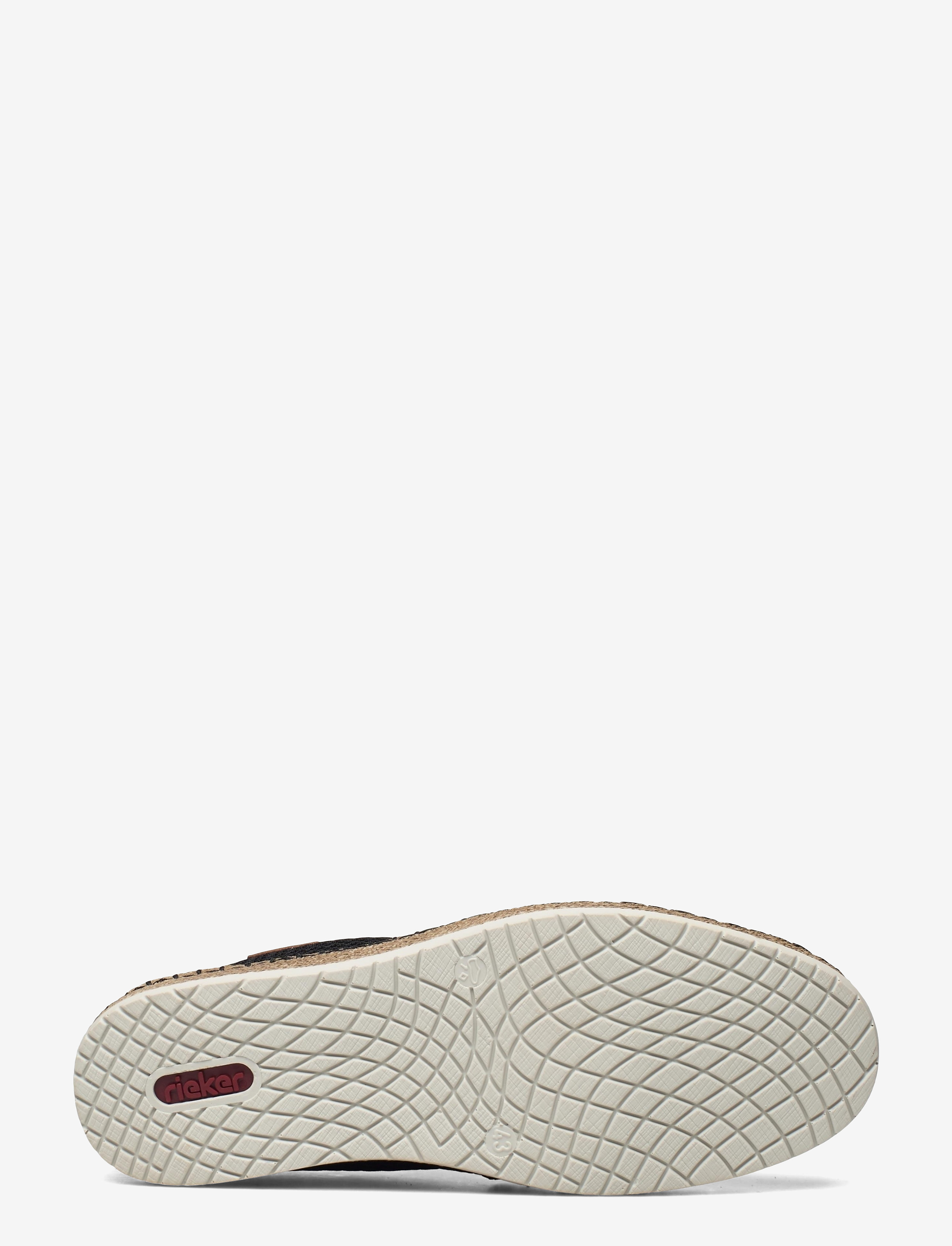 Rieker - B5276-00 - wsówane - black - 4