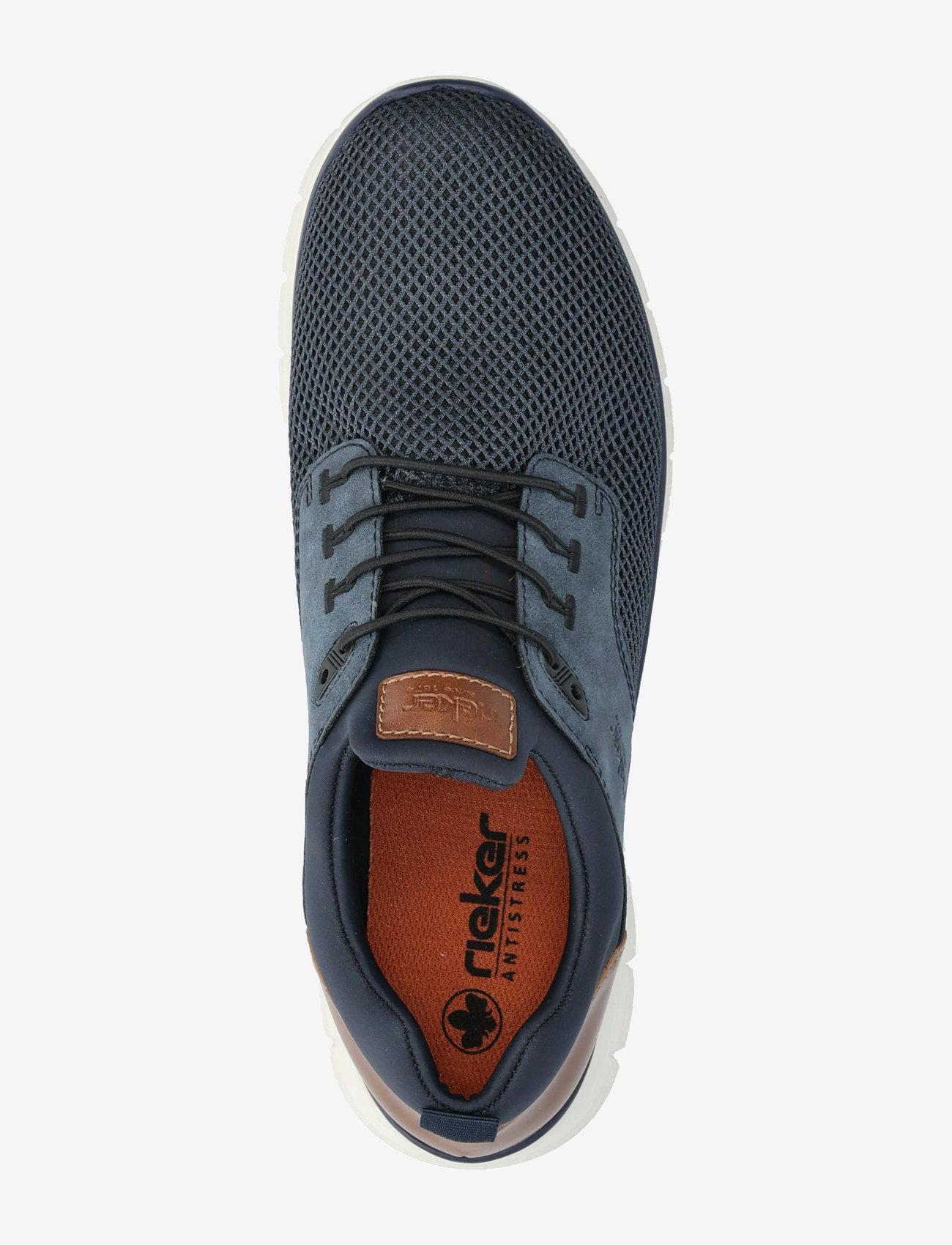 Rieker - Rieker Men's shoes B6652-14 blue - lave sneakers - blue - 3