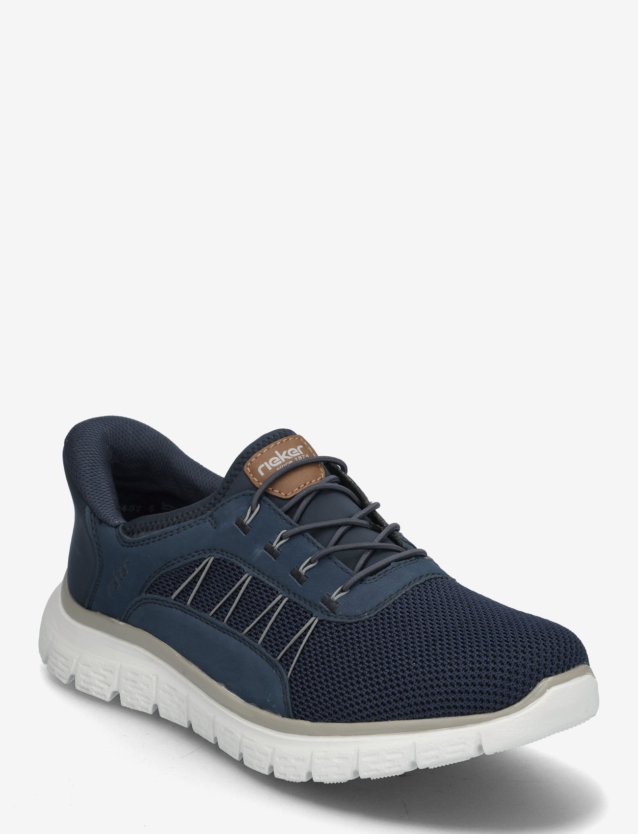 Rieker - Rieker Men's shoes B6656-14 Blue - lave sneakers - blue - 0