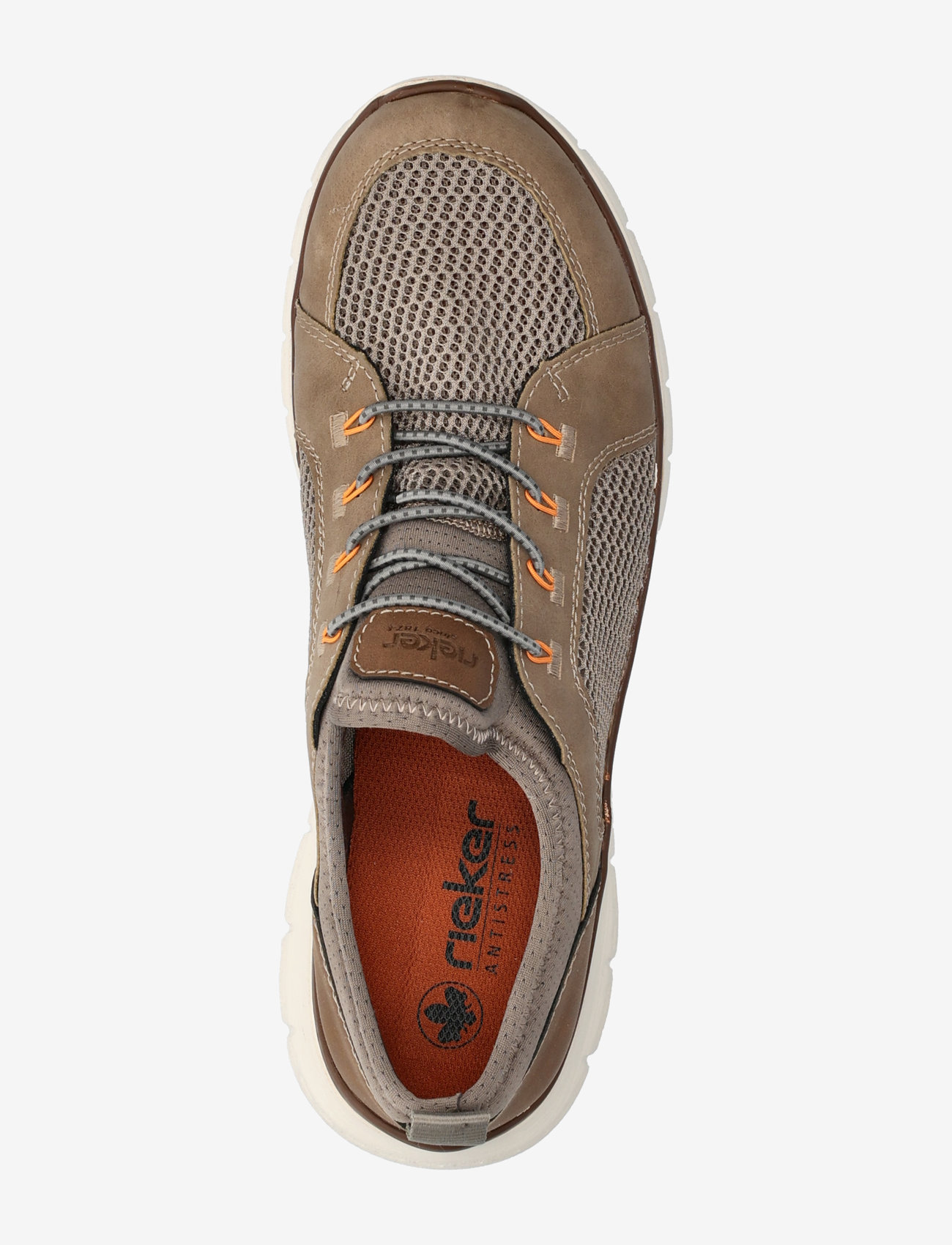 Rieker - B6660-14 - madala säärega tossud - beige - 3