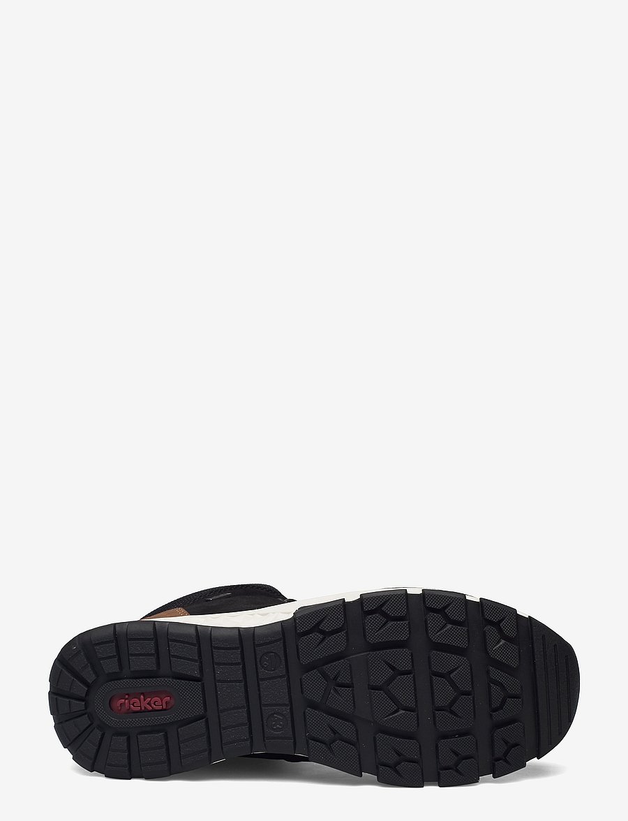Rieker - B6740-00 - sneakersy wysokie - black combination - 4