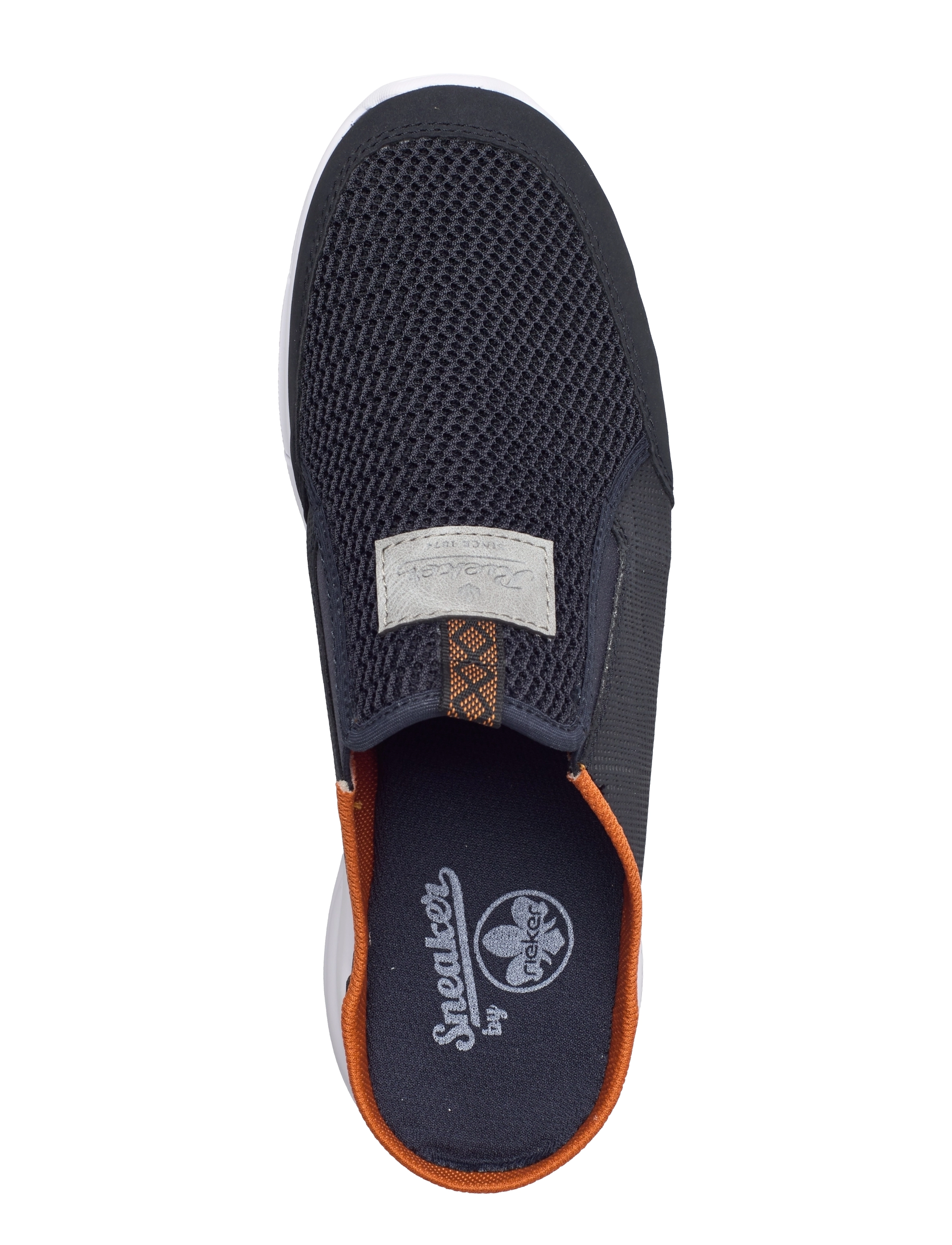 Rieker - B7390-14 - slip on sneakers - blue - 3