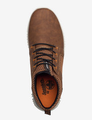 Rieker - B7588-24 - laisvalaikio batai žemu aulu - brown - 3