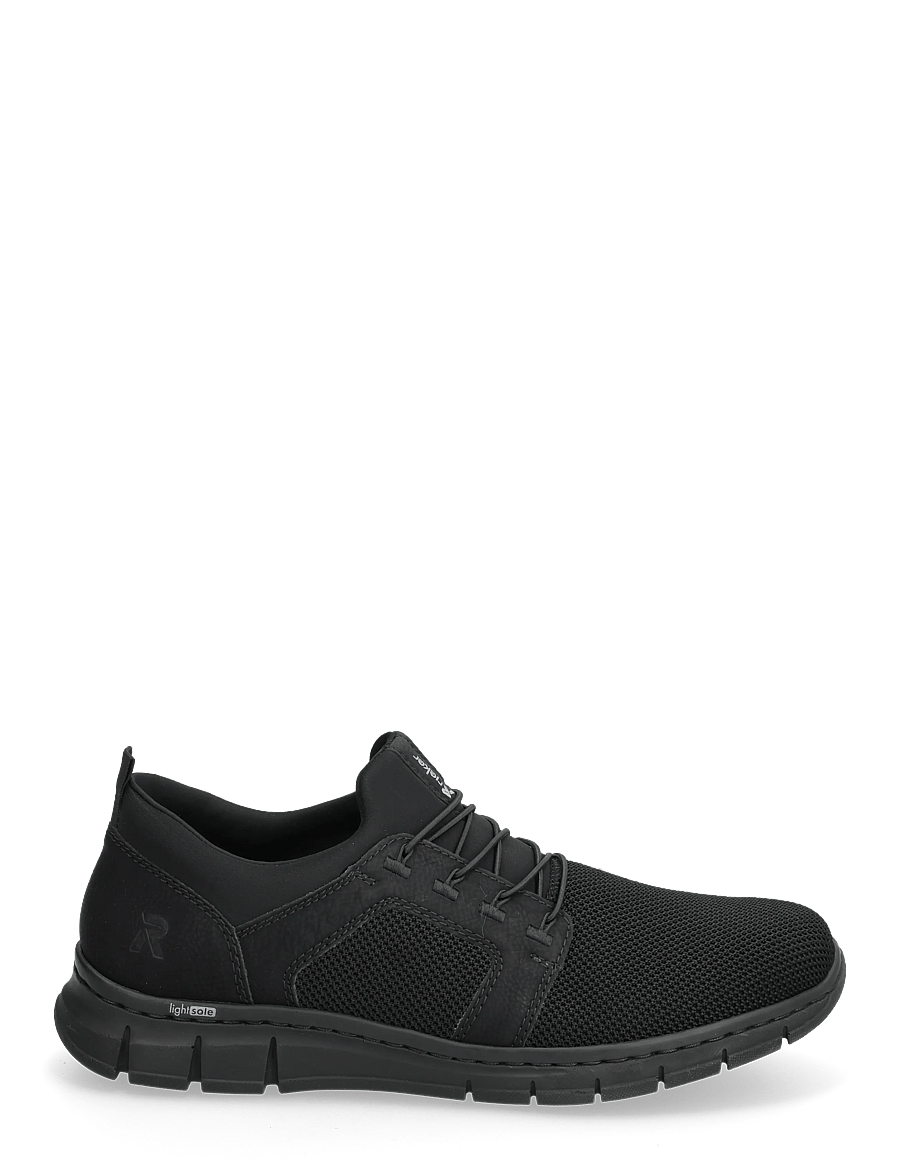 Rieker - B7796-01 - slip on sneakers - black - 1