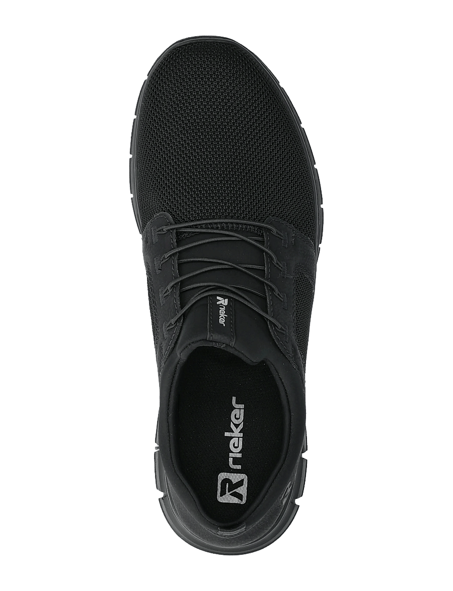 Rieker - B7796-01 - slip on sneakers - black - 3