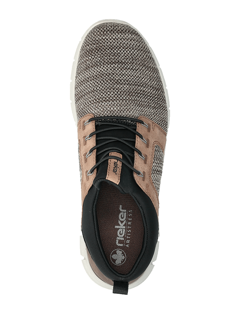 Rieker - B7796-54 - laag sneakers - beige combination - 3