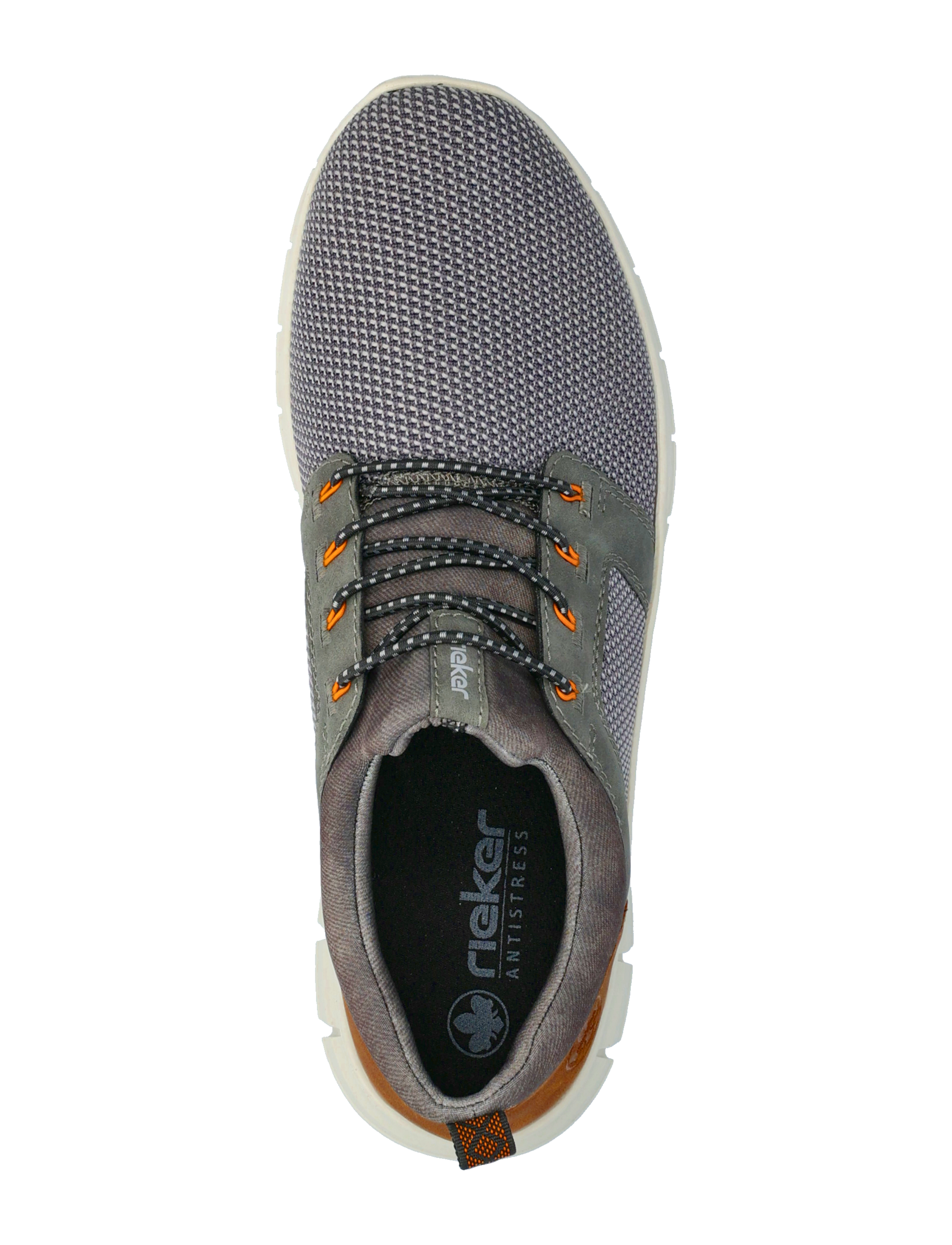 Rieker - B7796-42 - lave sneakers - grey - 3